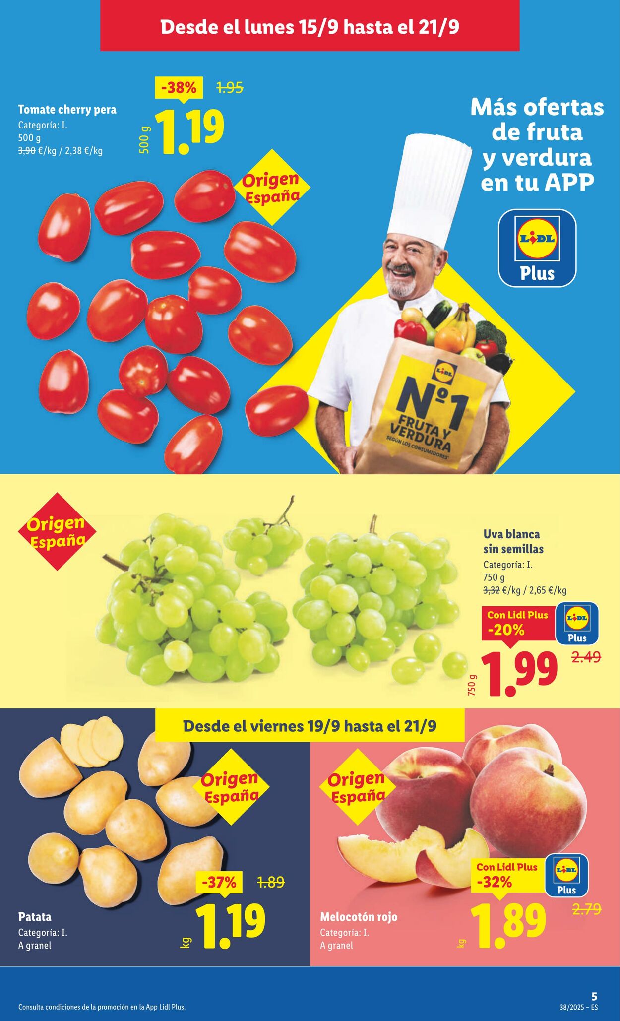 Folleto Lidl 15.09.2025 - 21.09.2025