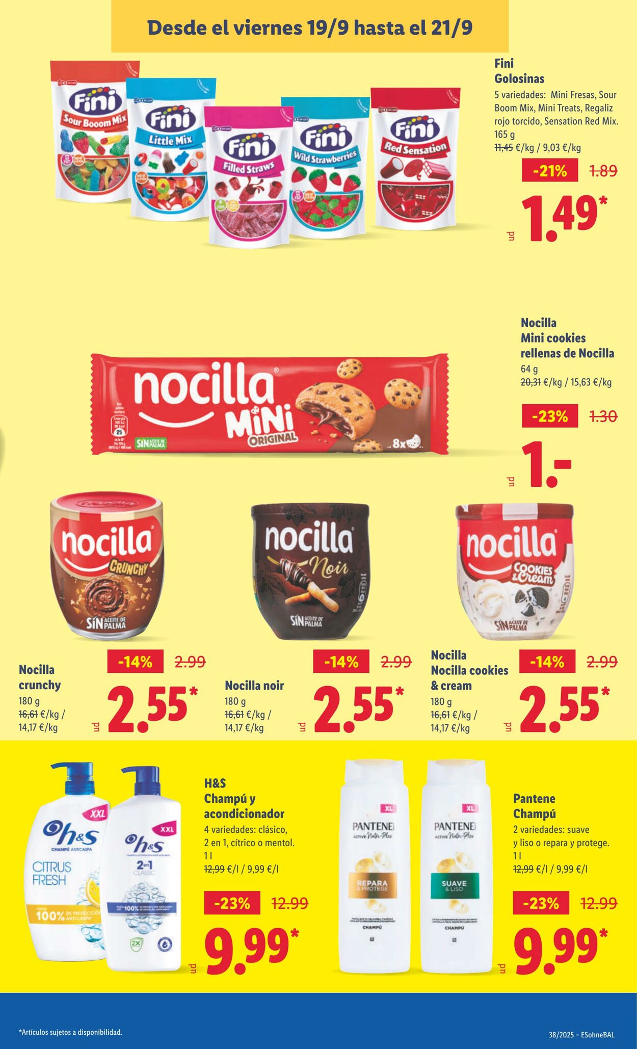 Folleto Lidl 15.09.2025 - 21.09.2025