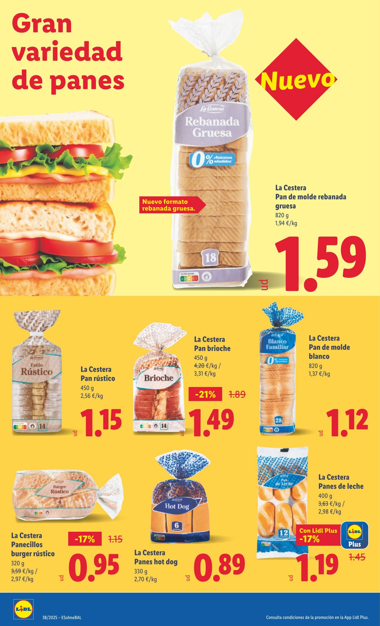 Folleto Lidl 15.09.2025 - 21.09.2025
