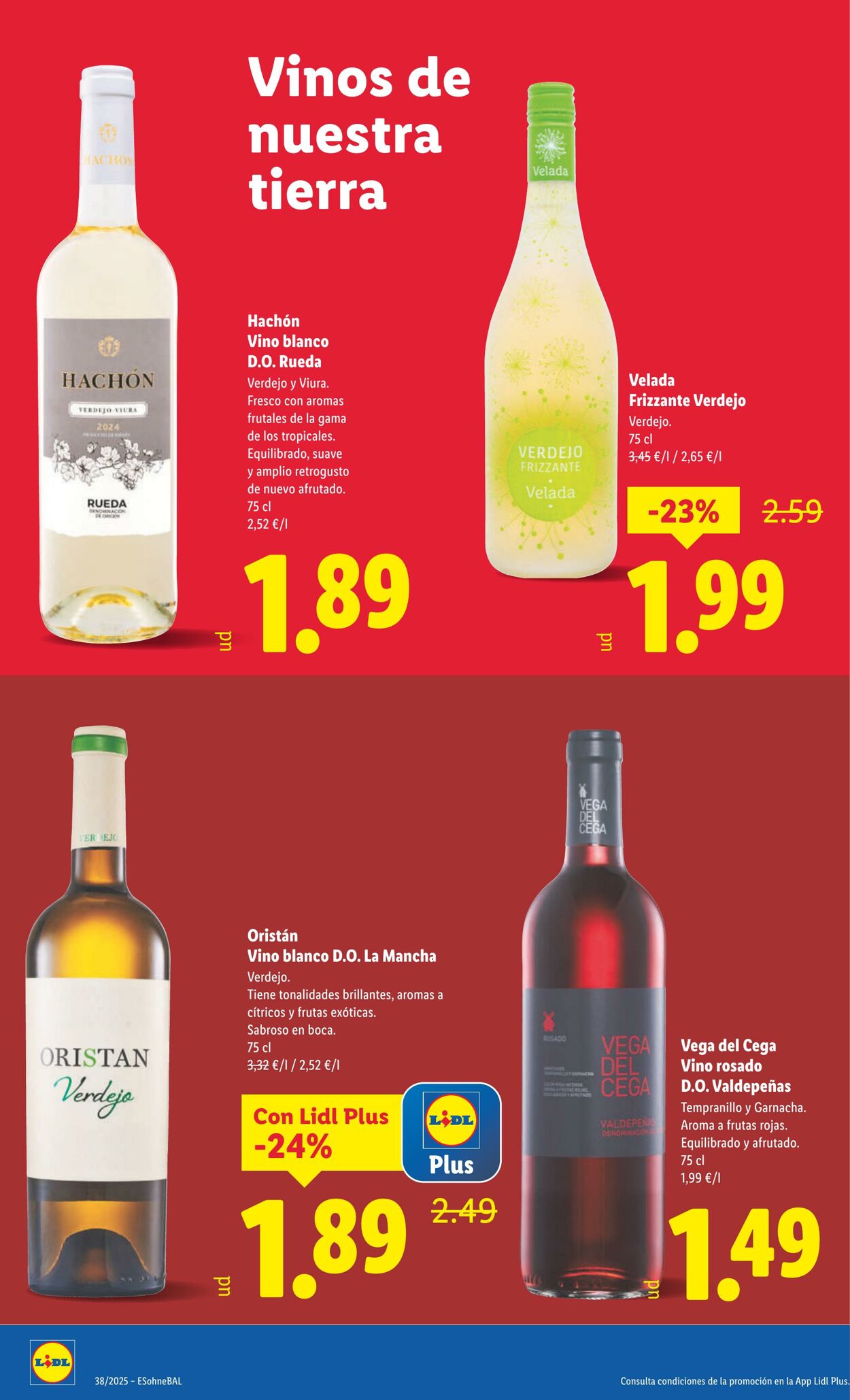 Folleto Lidl 15.09.2025 - 21.09.2025