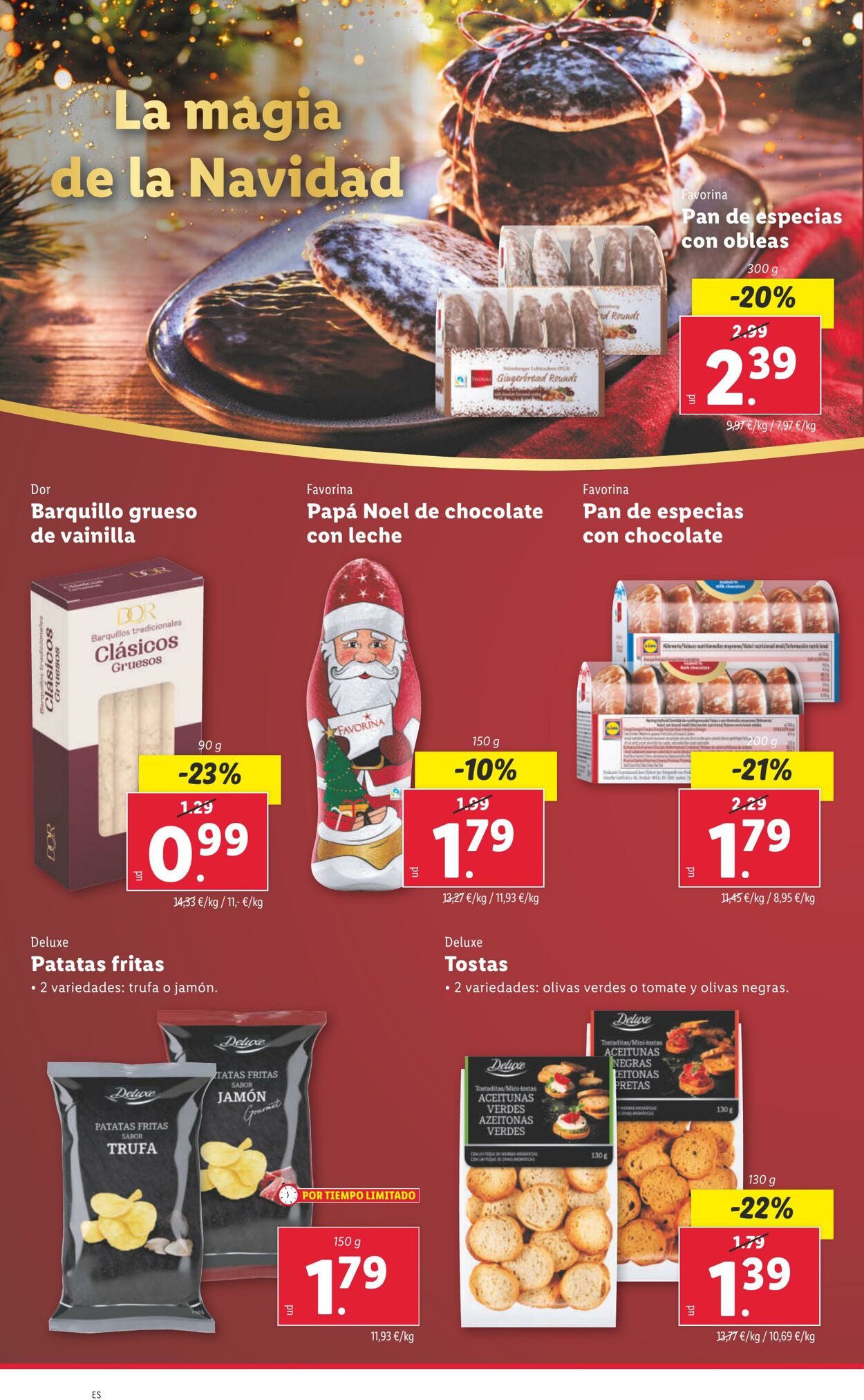 Folleto Lidl 16.12.2024 - 22.12.2024