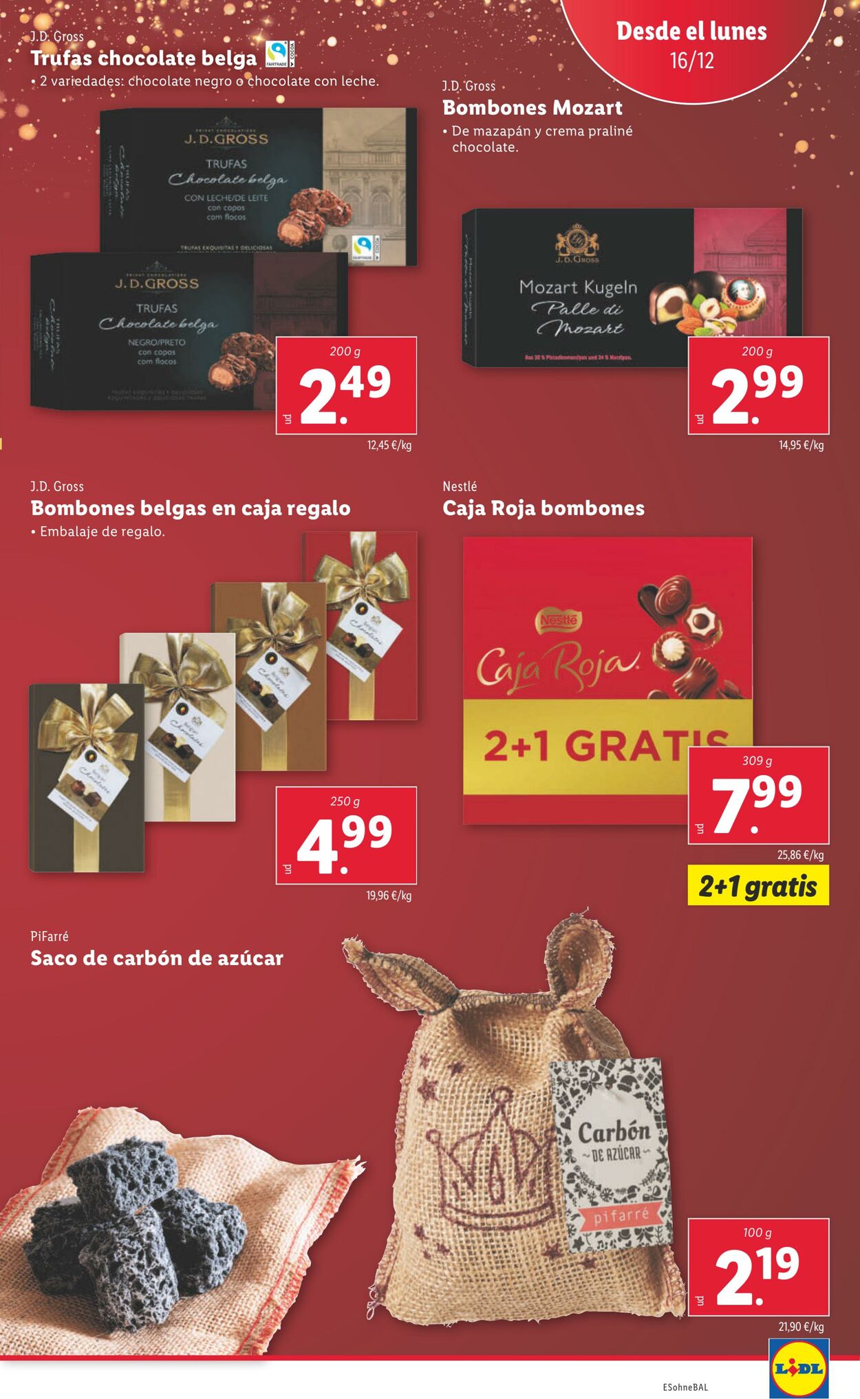 Folleto Lidl 16.12.2024 - 22.12.2024