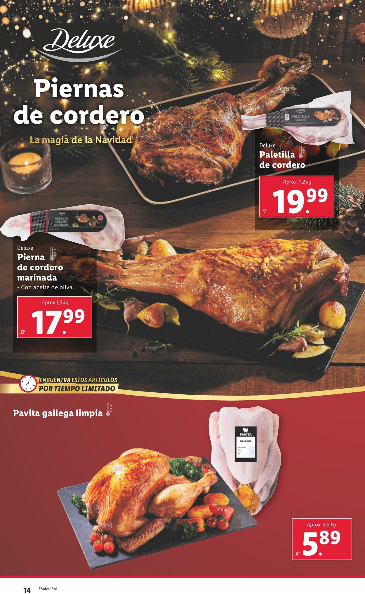 Folleto Lidl 16.12.2024 - 22.12.2024