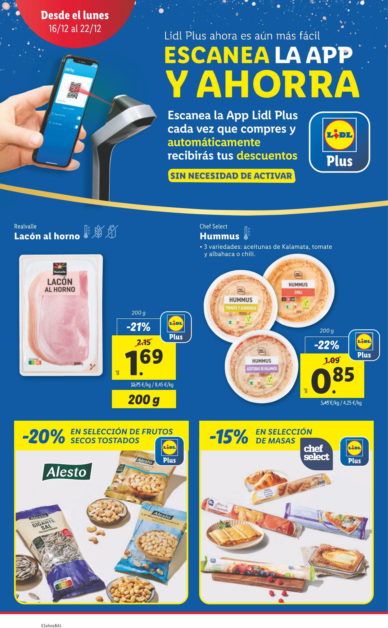 Folleto Lidl 16.12.2024 - 22.12.2024