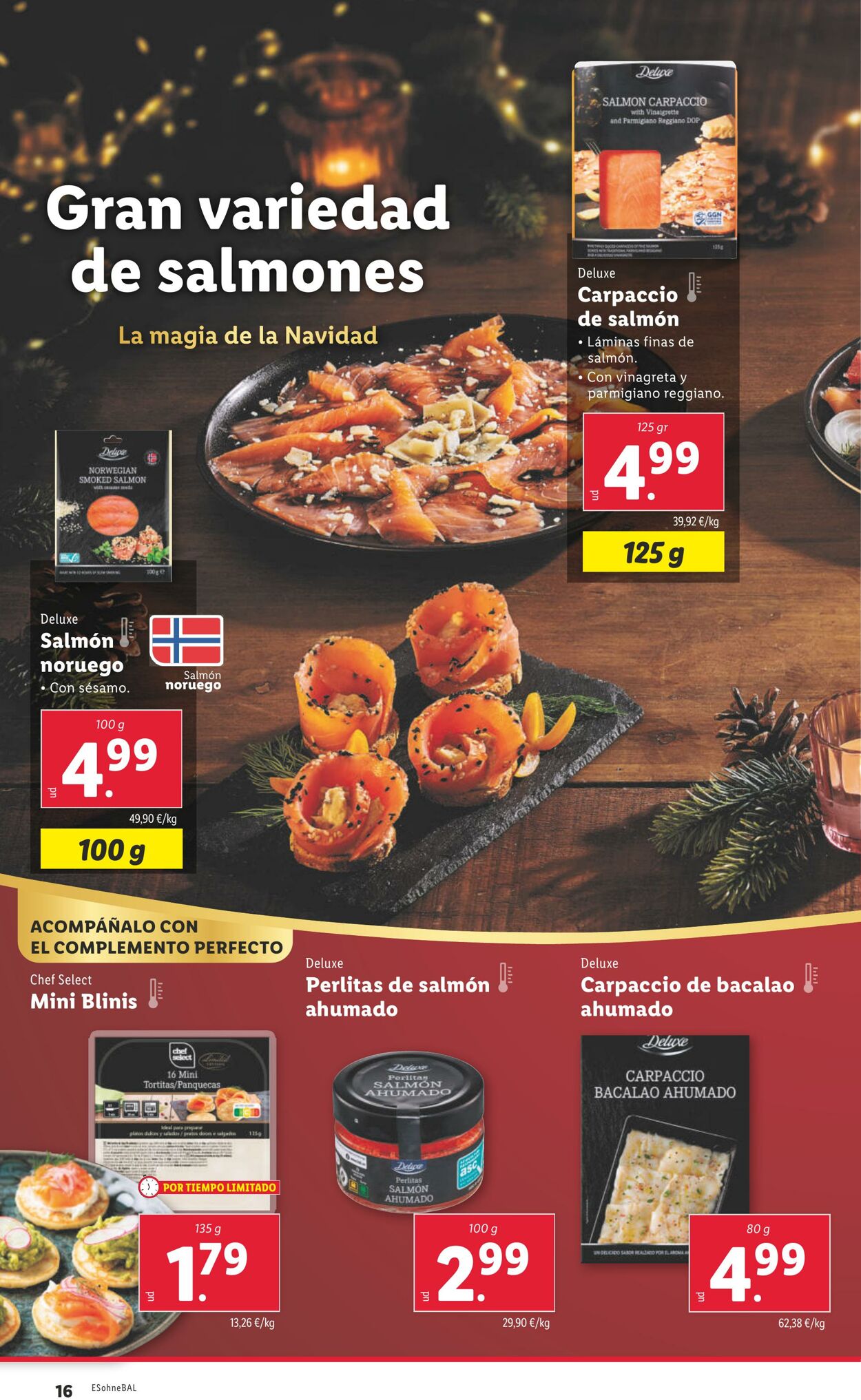 Folleto Lidl 16.12.2024 - 22.12.2024