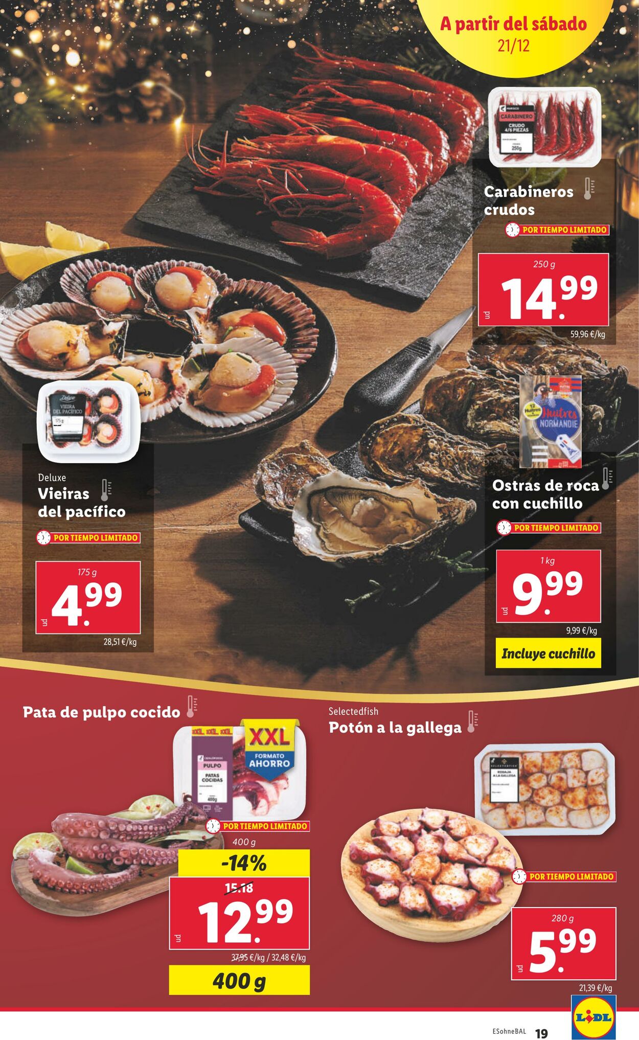 Folleto Lidl 16.12.2024 - 22.12.2024