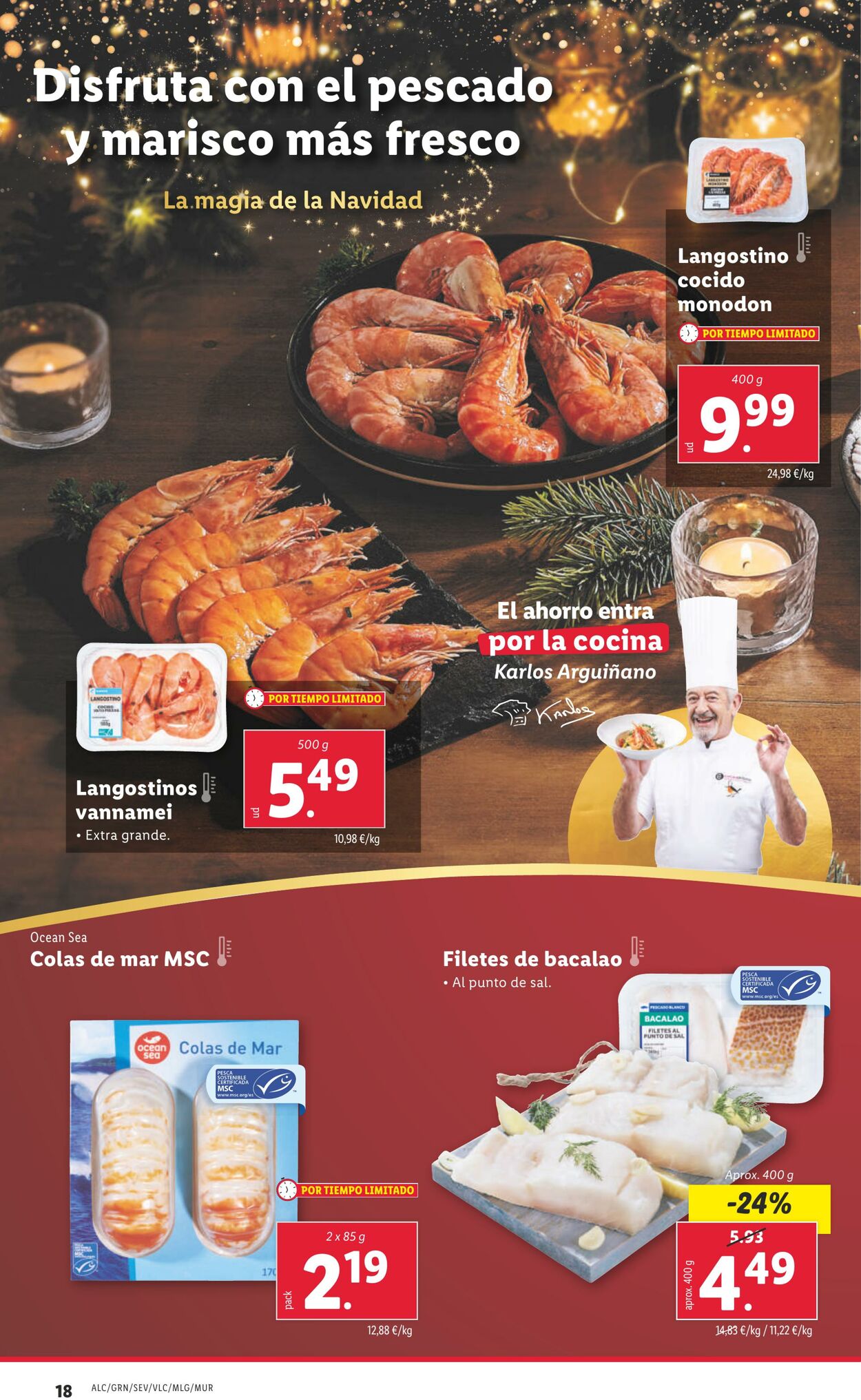 Folleto Lidl 16.12.2024 - 22.12.2024