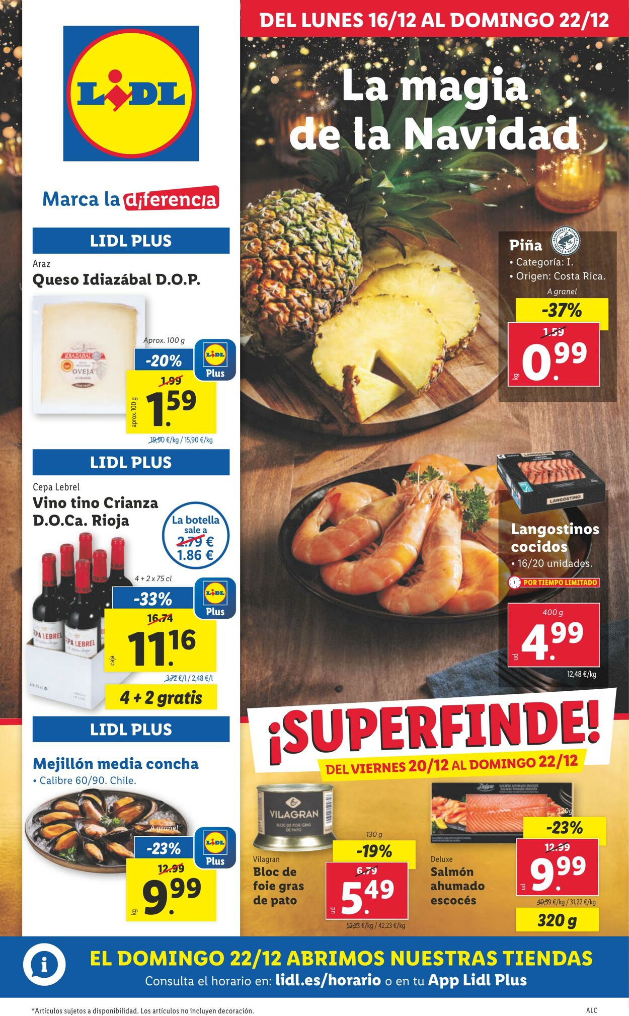 Folleto Lidl 16.12.2024 - 22.12.2024