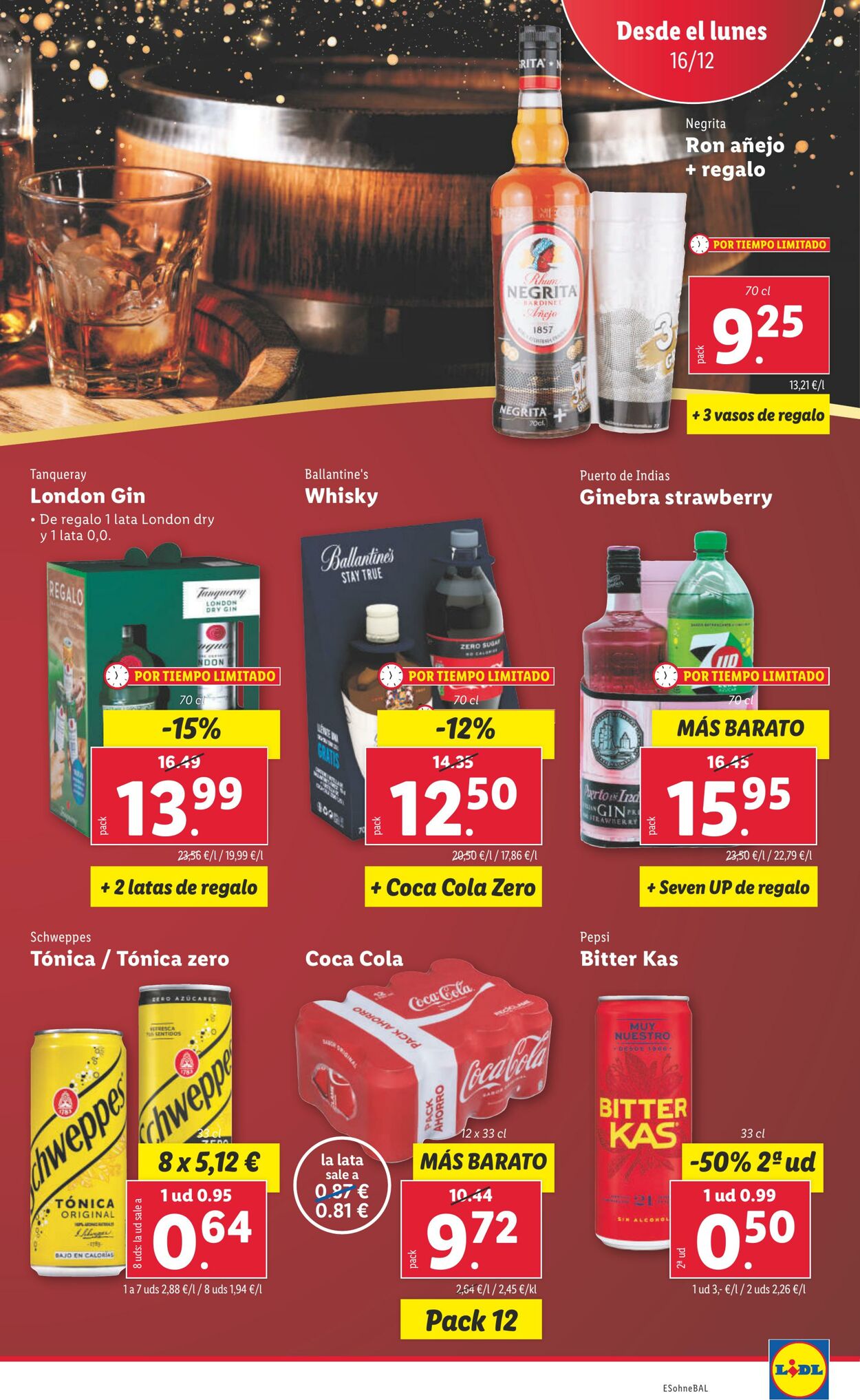 Folleto Lidl 16.12.2024 - 22.12.2024