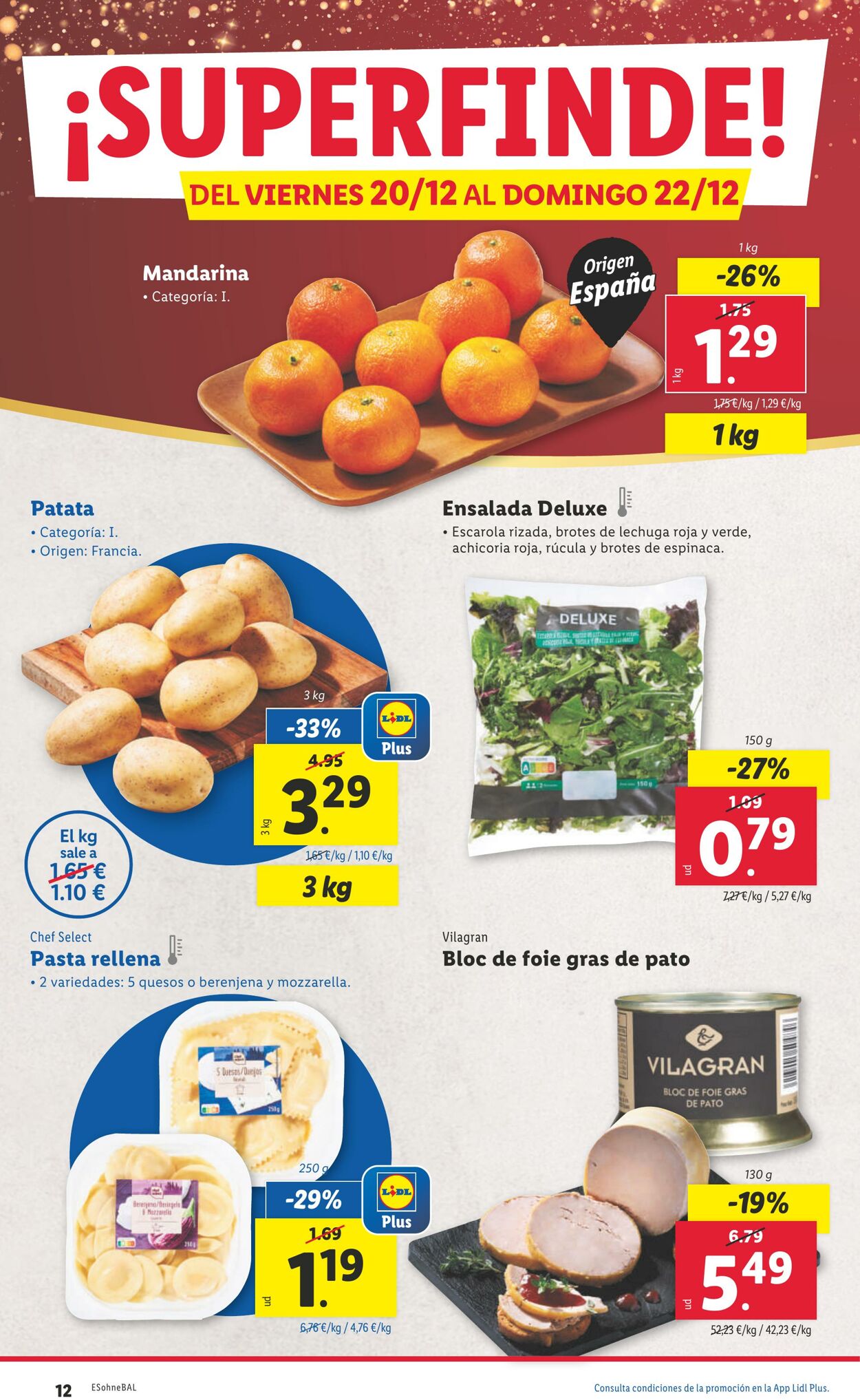 Folleto Lidl 16.12.2024 - 22.12.2024