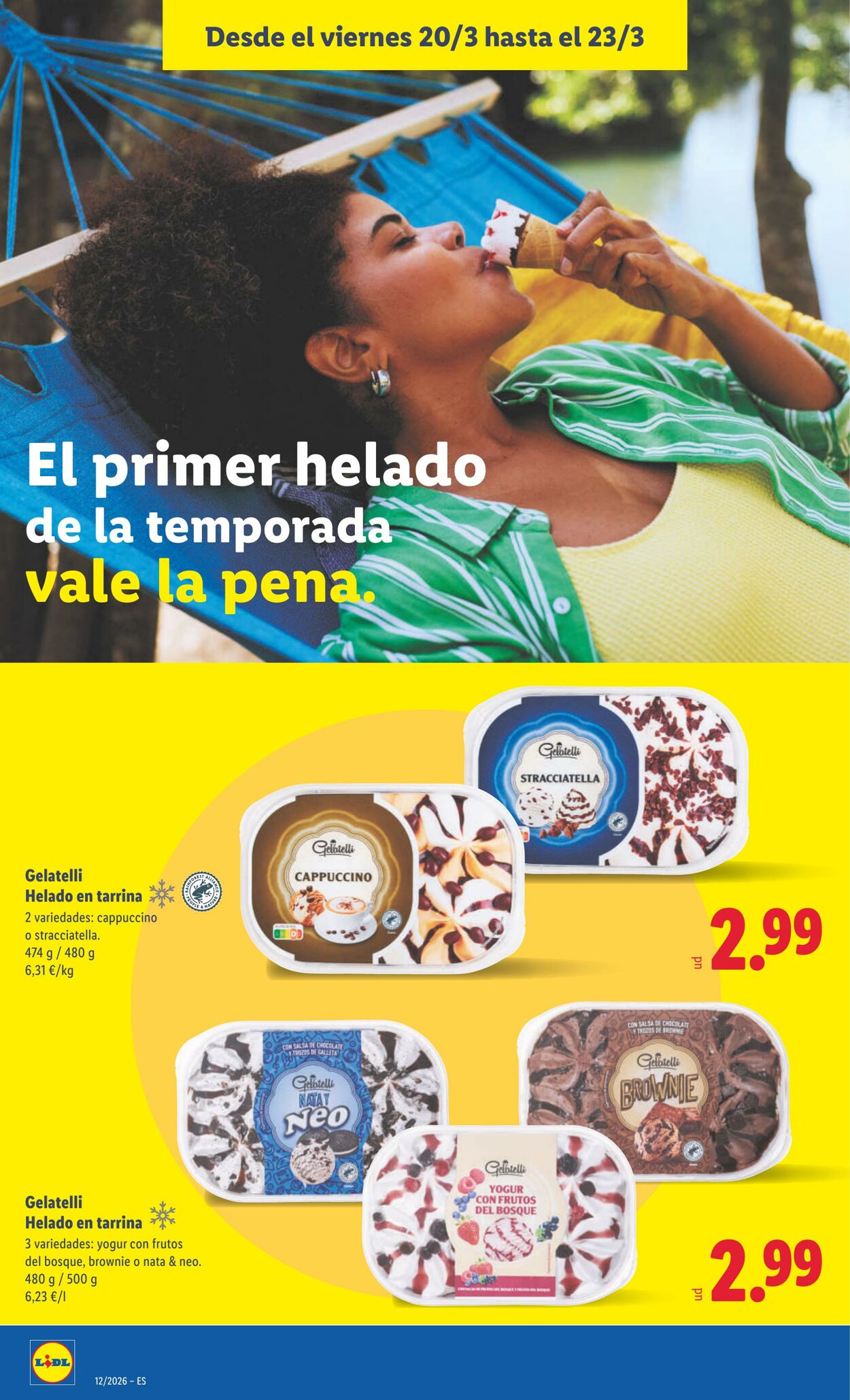 Folleto Lidl 16.03.2026 - 22.03.2026