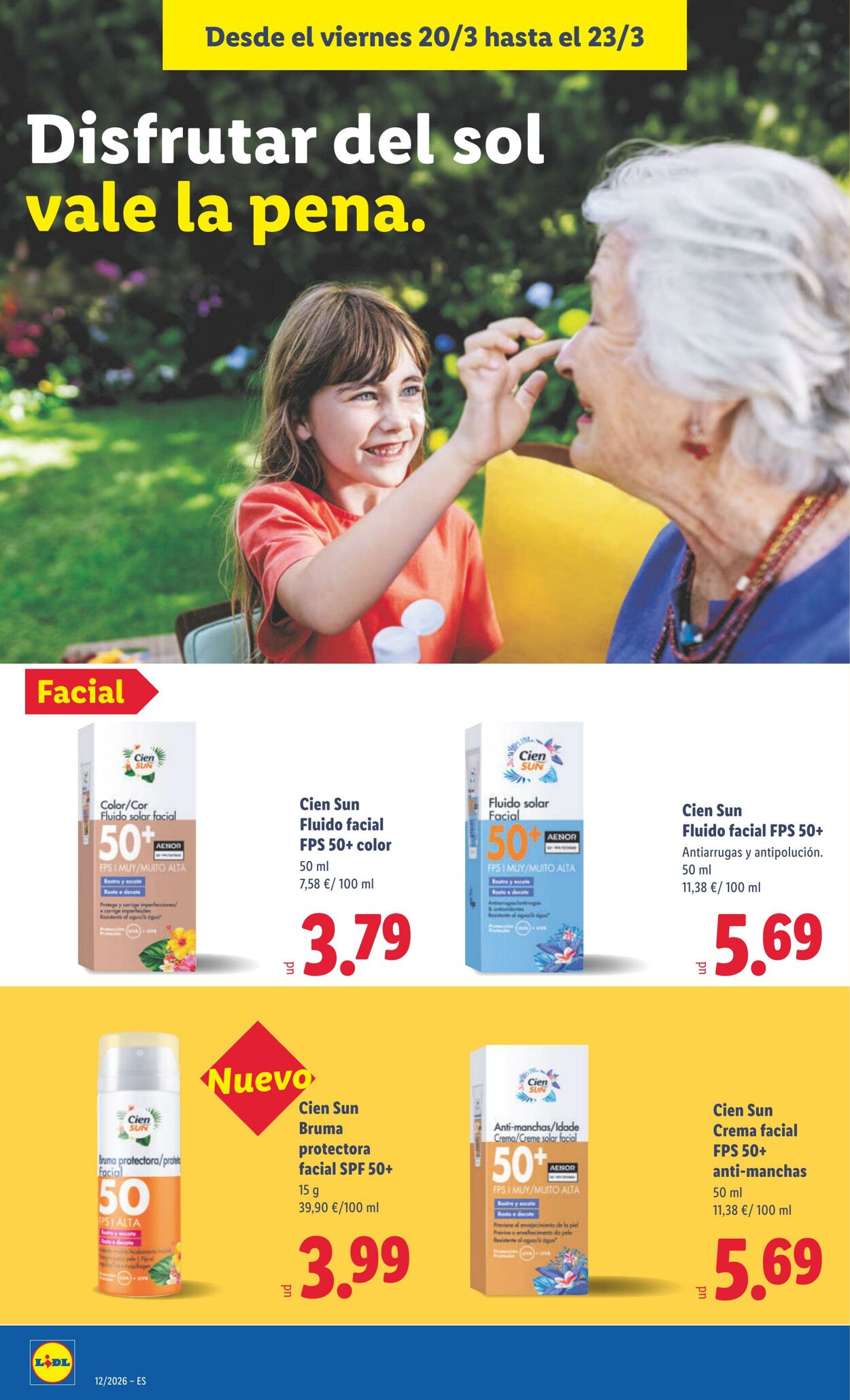 Folleto Lidl 16.03.2026 - 22.03.2026