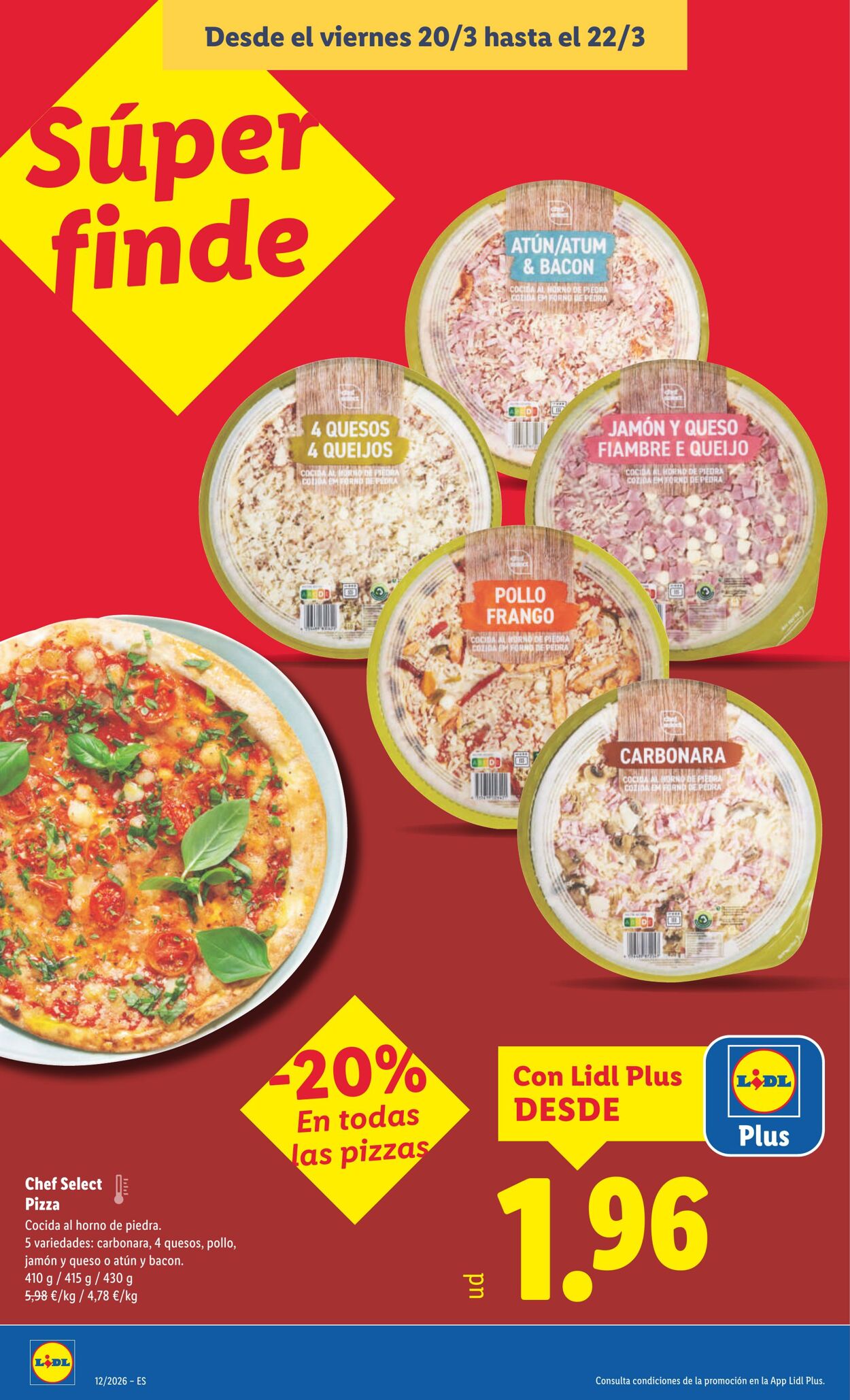 Folleto Lidl 16.03.2026 - 22.03.2026