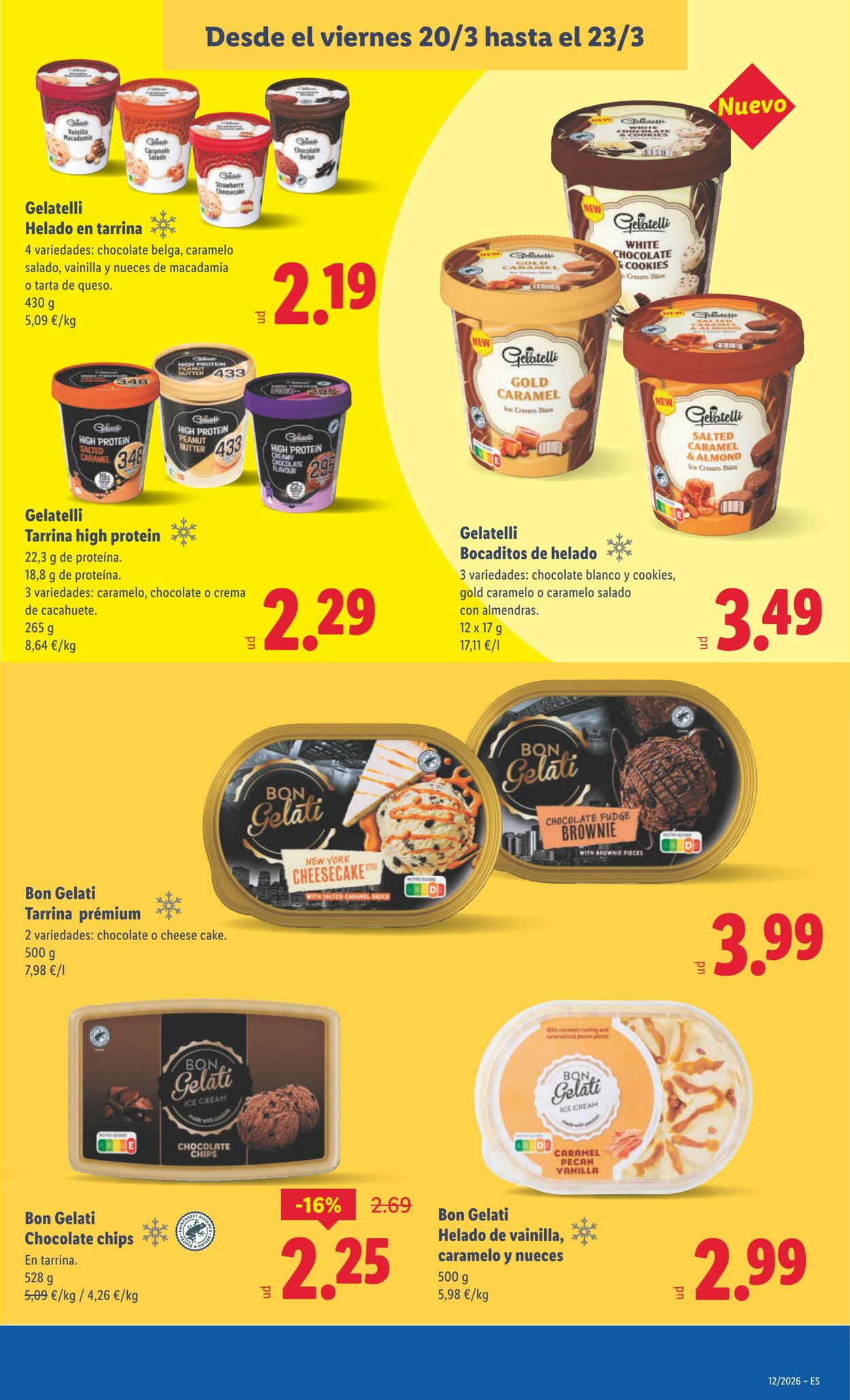 Folleto Lidl 16.03.2026 - 22.03.2026