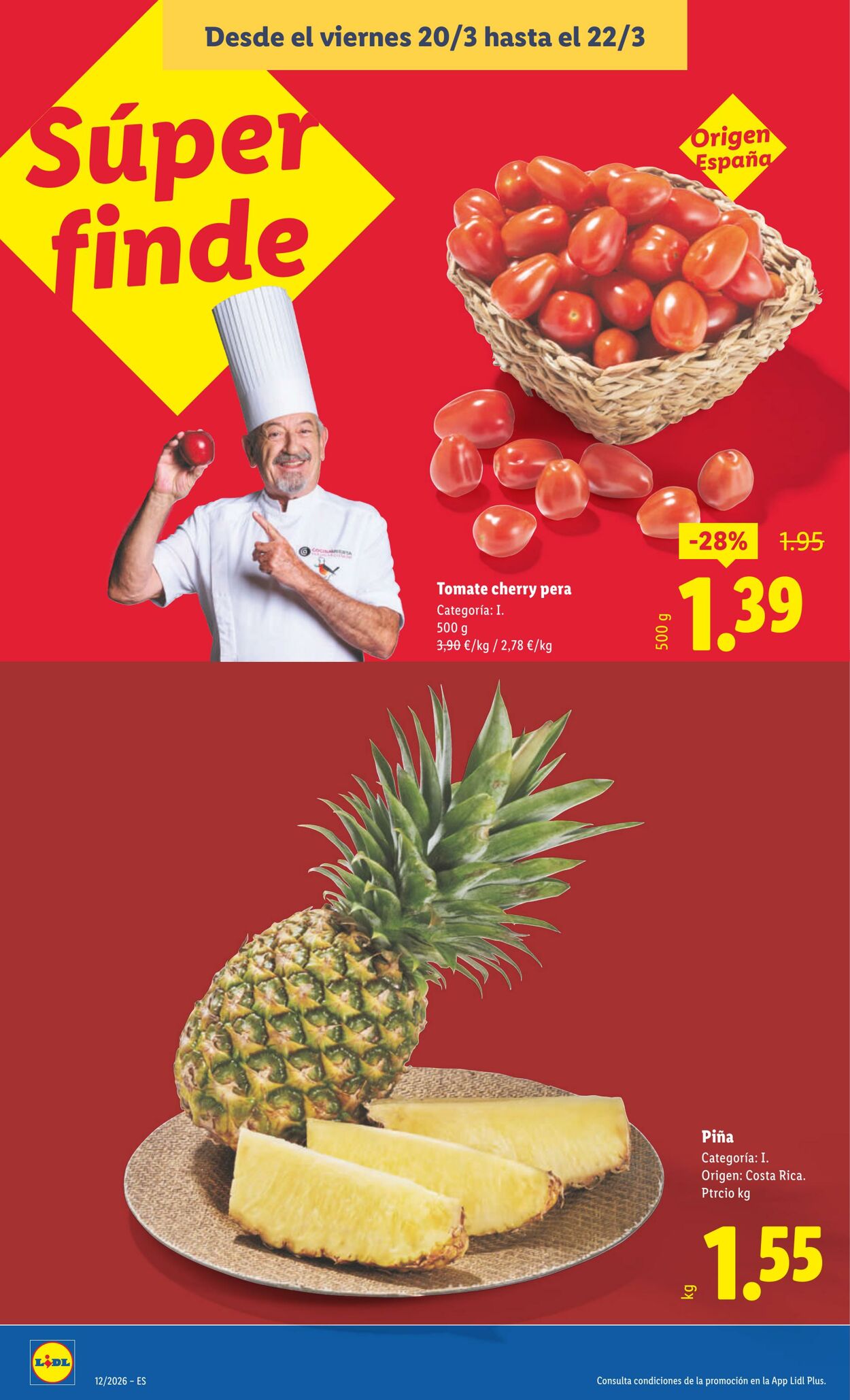 Folleto Lidl 16.03.2026 - 22.03.2026