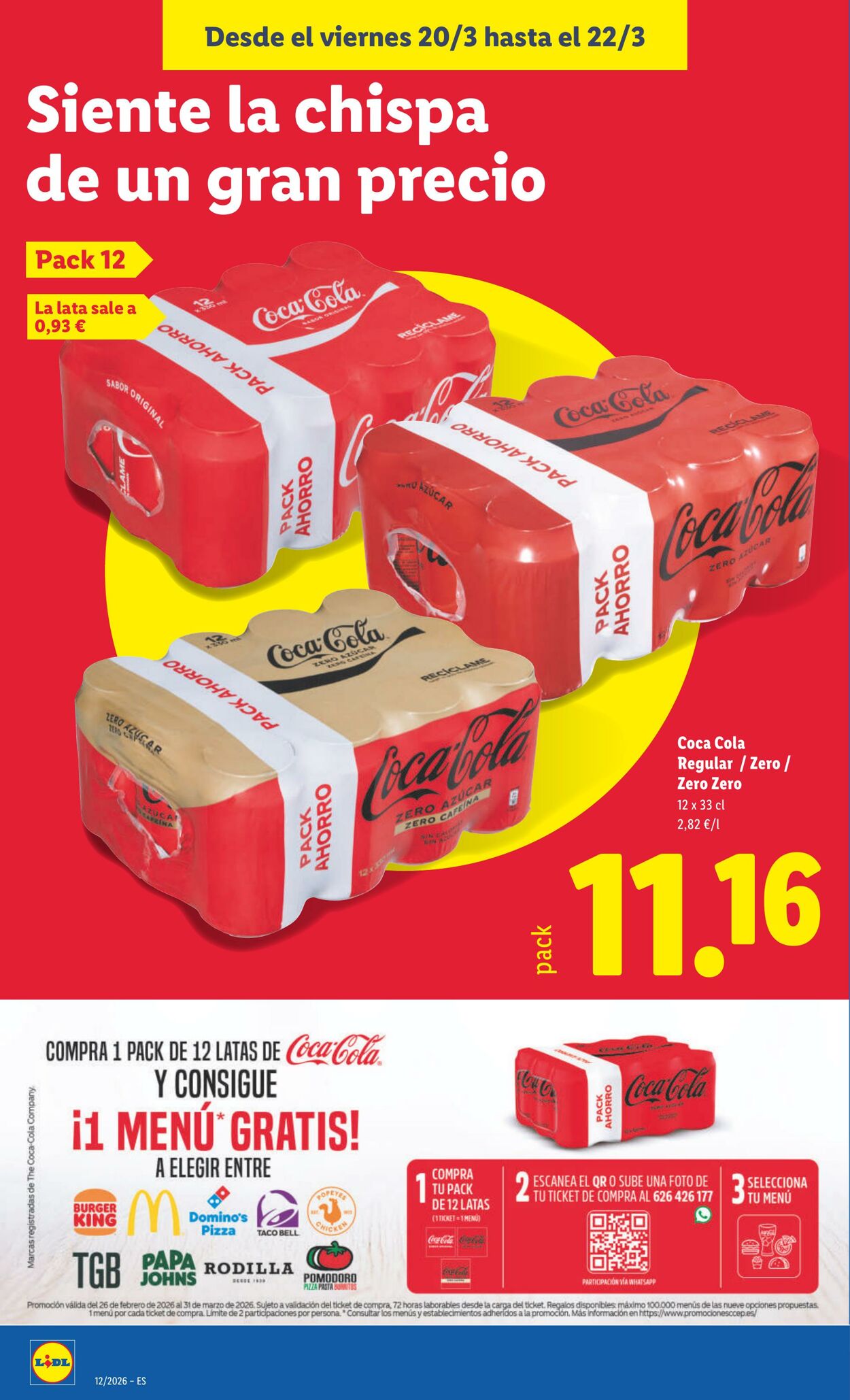 Folleto Lidl 16.03.2026 - 22.03.2026