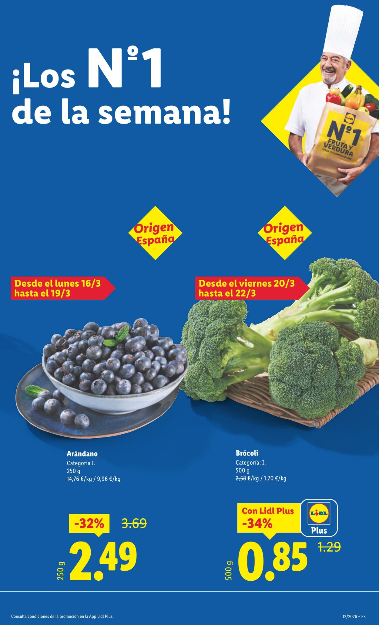 Folleto Lidl 16.03.2026 - 22.03.2026