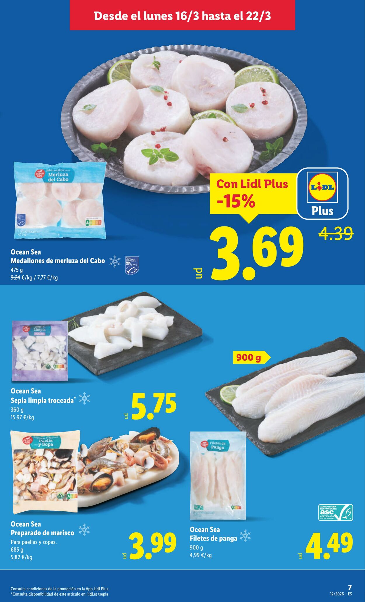 Folleto Lidl 16.03.2026 - 22.03.2026