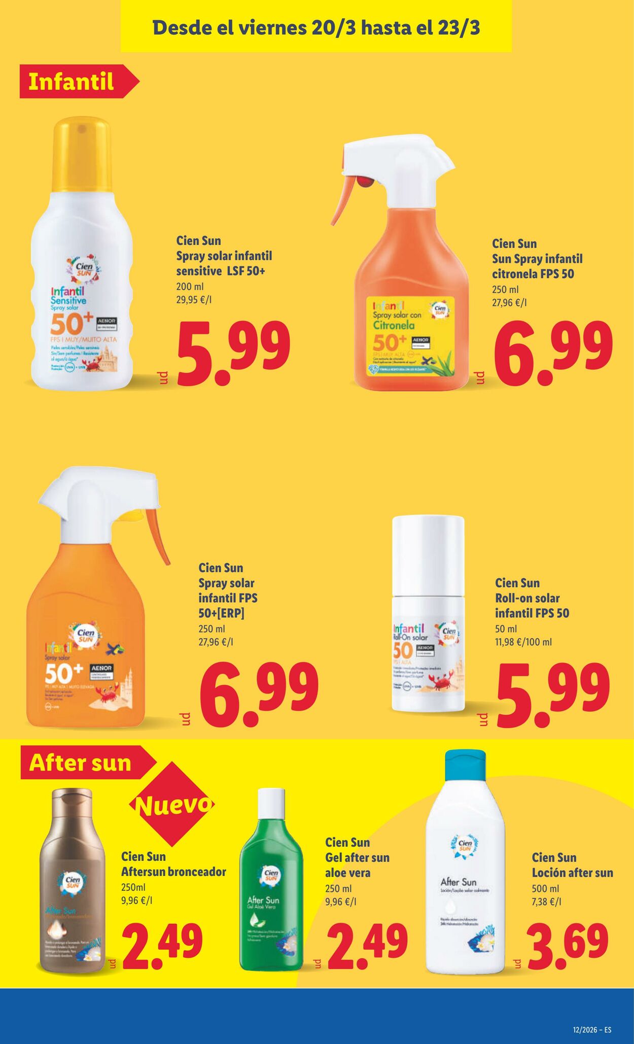 Folleto Lidl 16.03.2026 - 22.03.2026