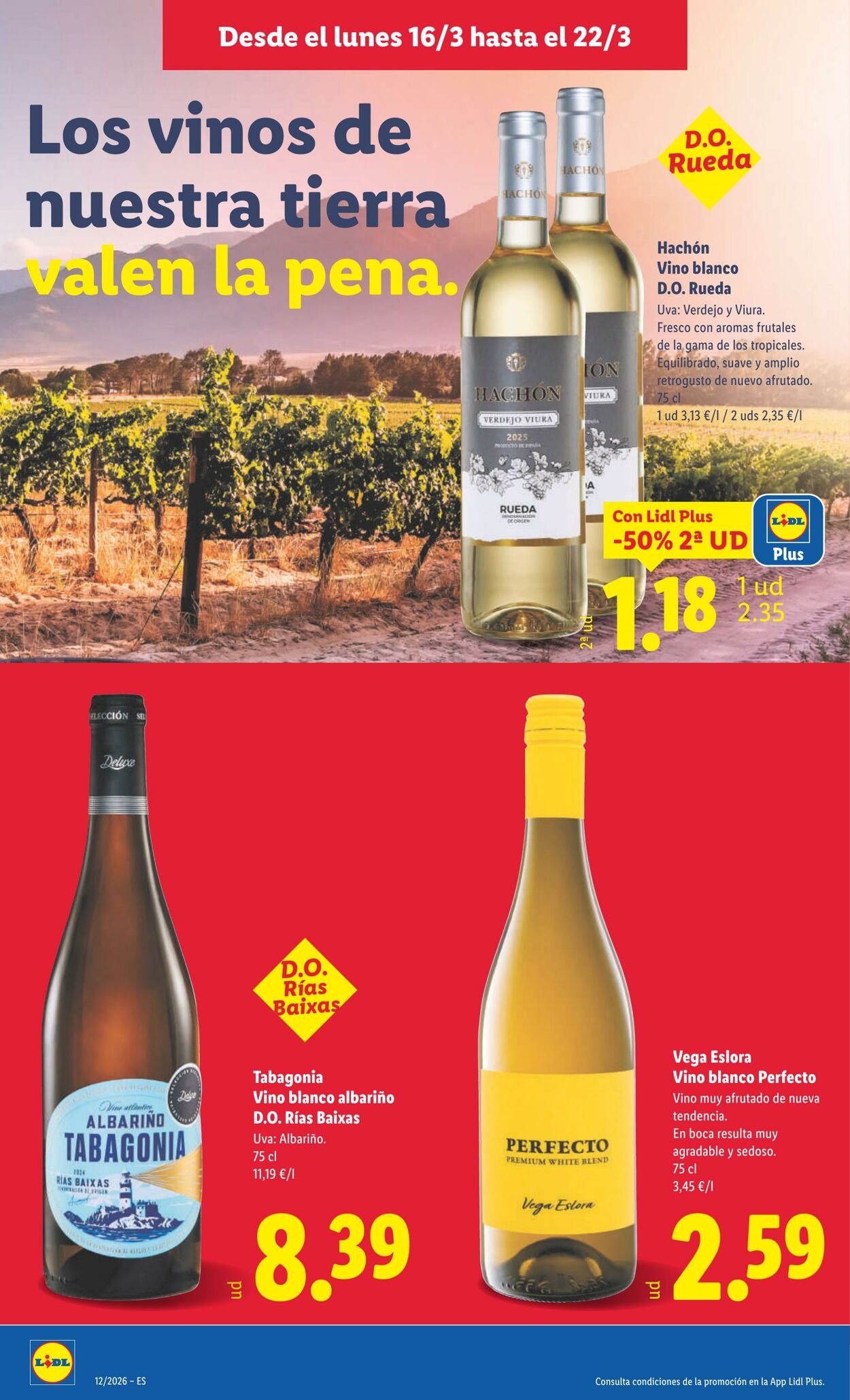 Folleto Lidl 16.03.2026 - 22.03.2026