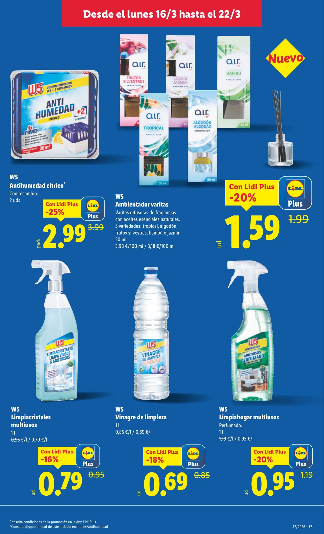 Folleto Lidl 16.03.2026 - 22.03.2026
