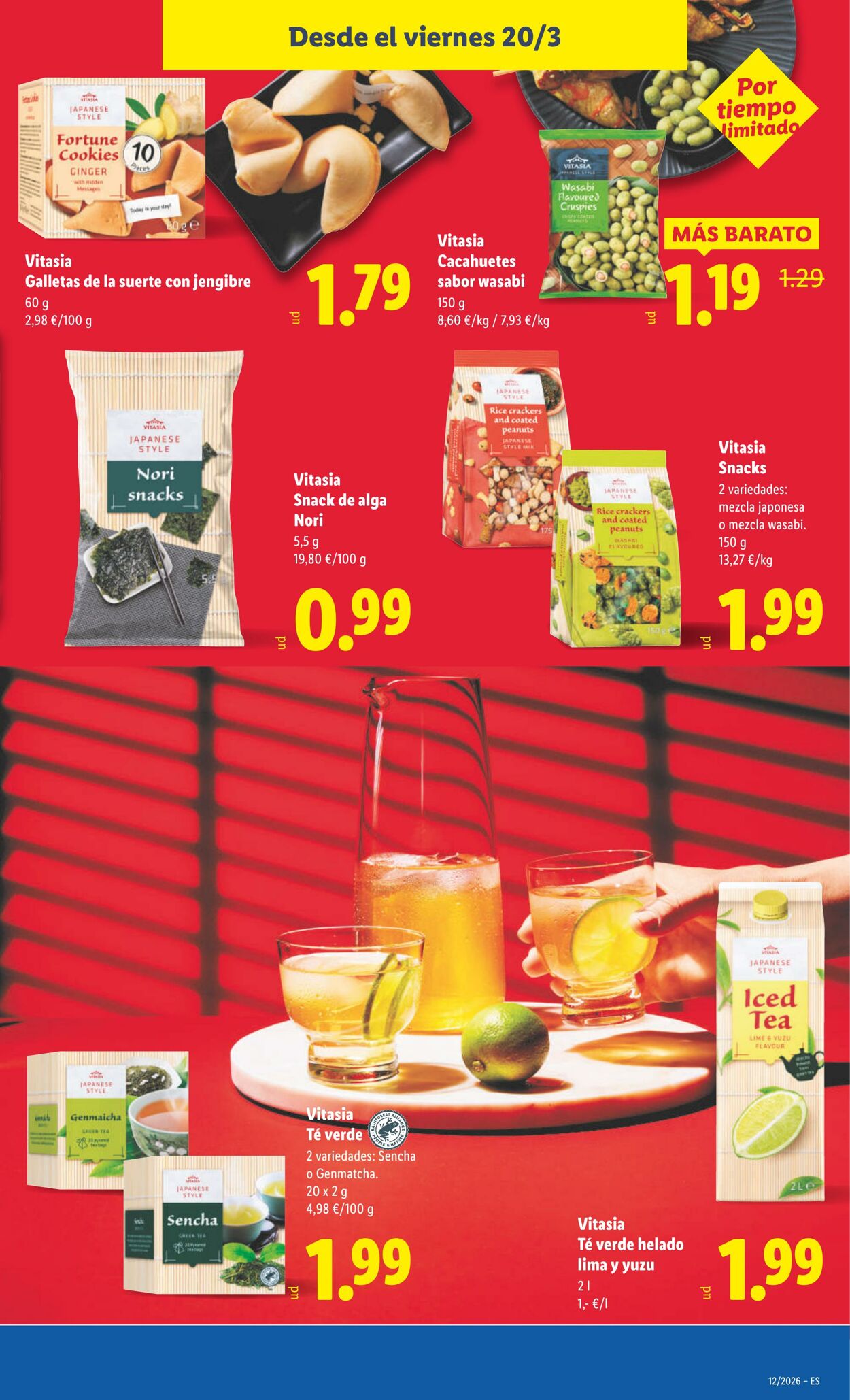Folleto Lidl 16.03.2026 - 22.03.2026