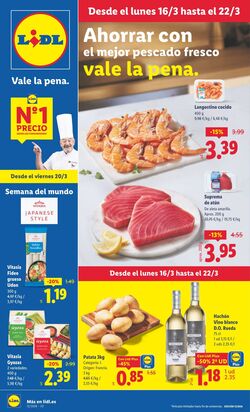 Folleto Lidl 16.03.2026 - 22.03.2026