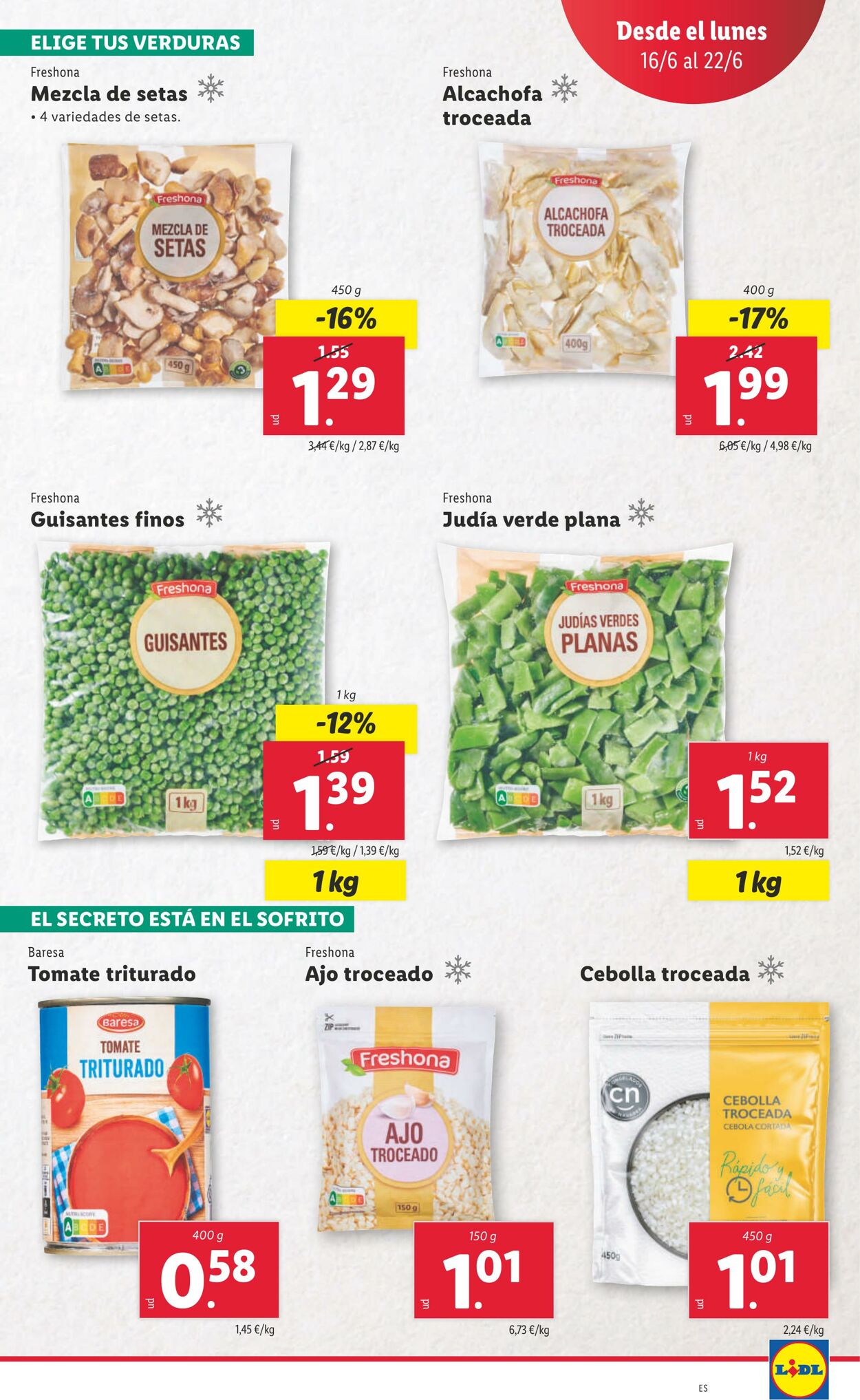 Folleto Lidl 16.06.2025 - 22.06.2025