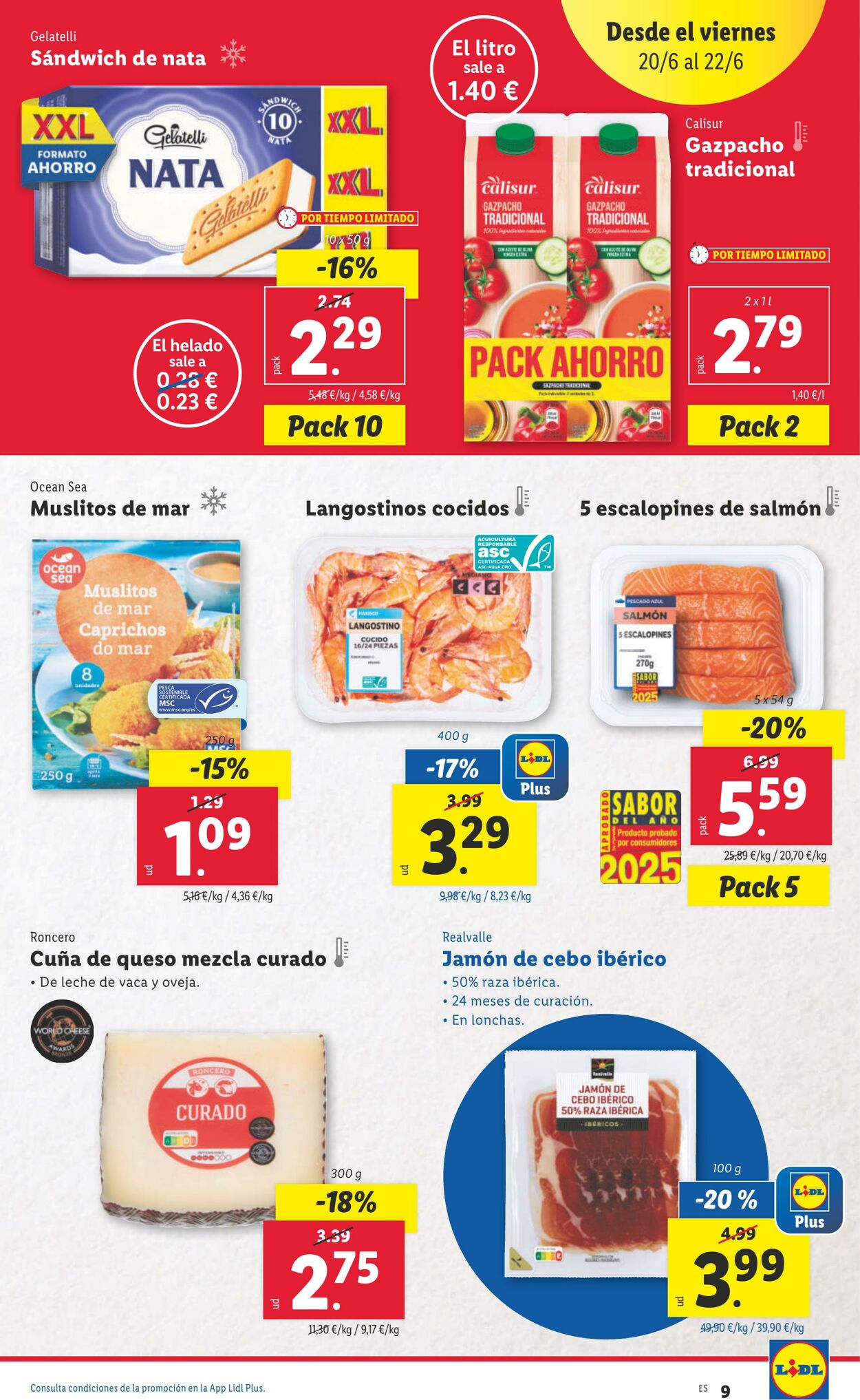Folleto Lidl 16.06.2025 - 22.06.2025