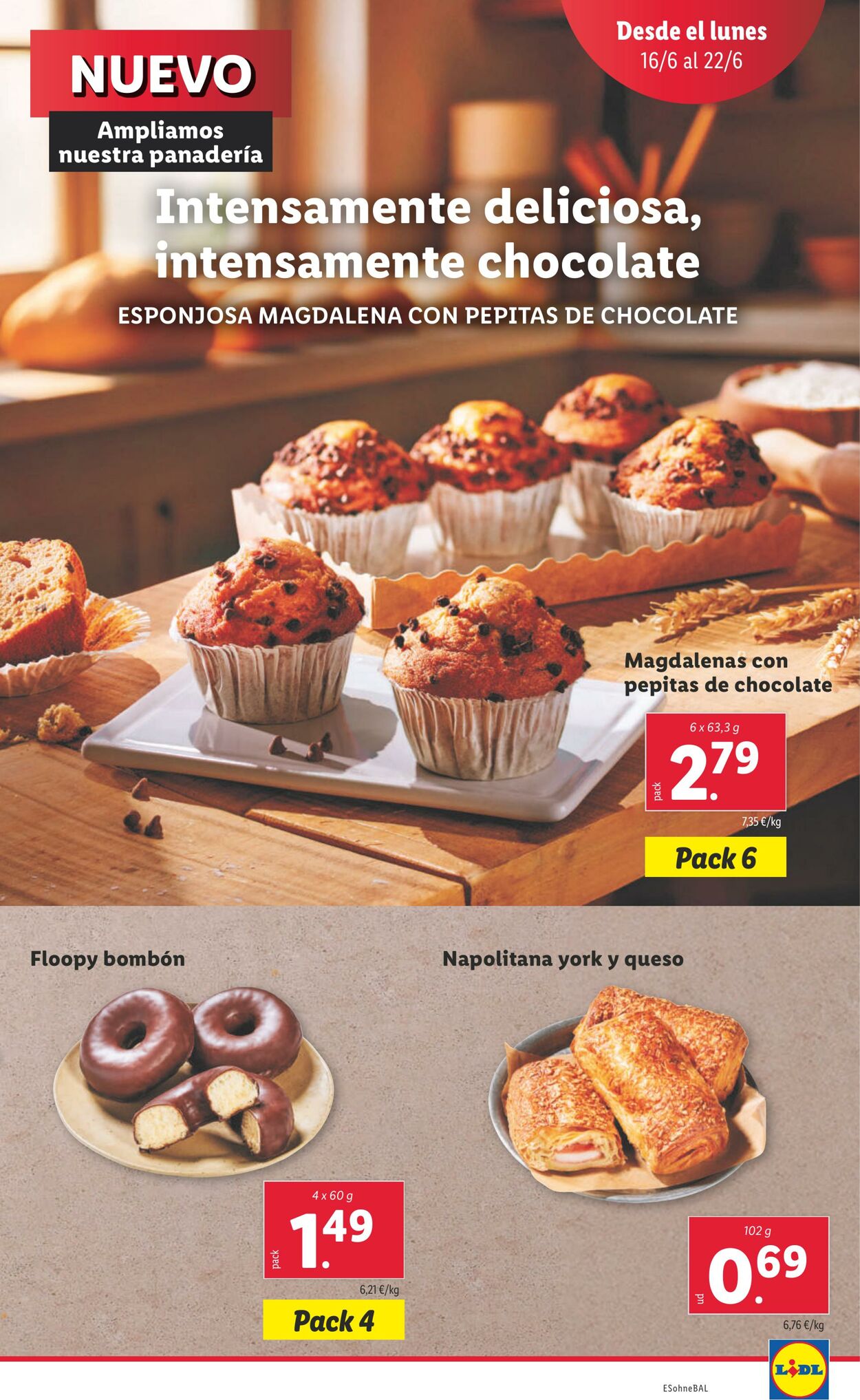 Folleto Lidl 16.06.2025 - 22.06.2025