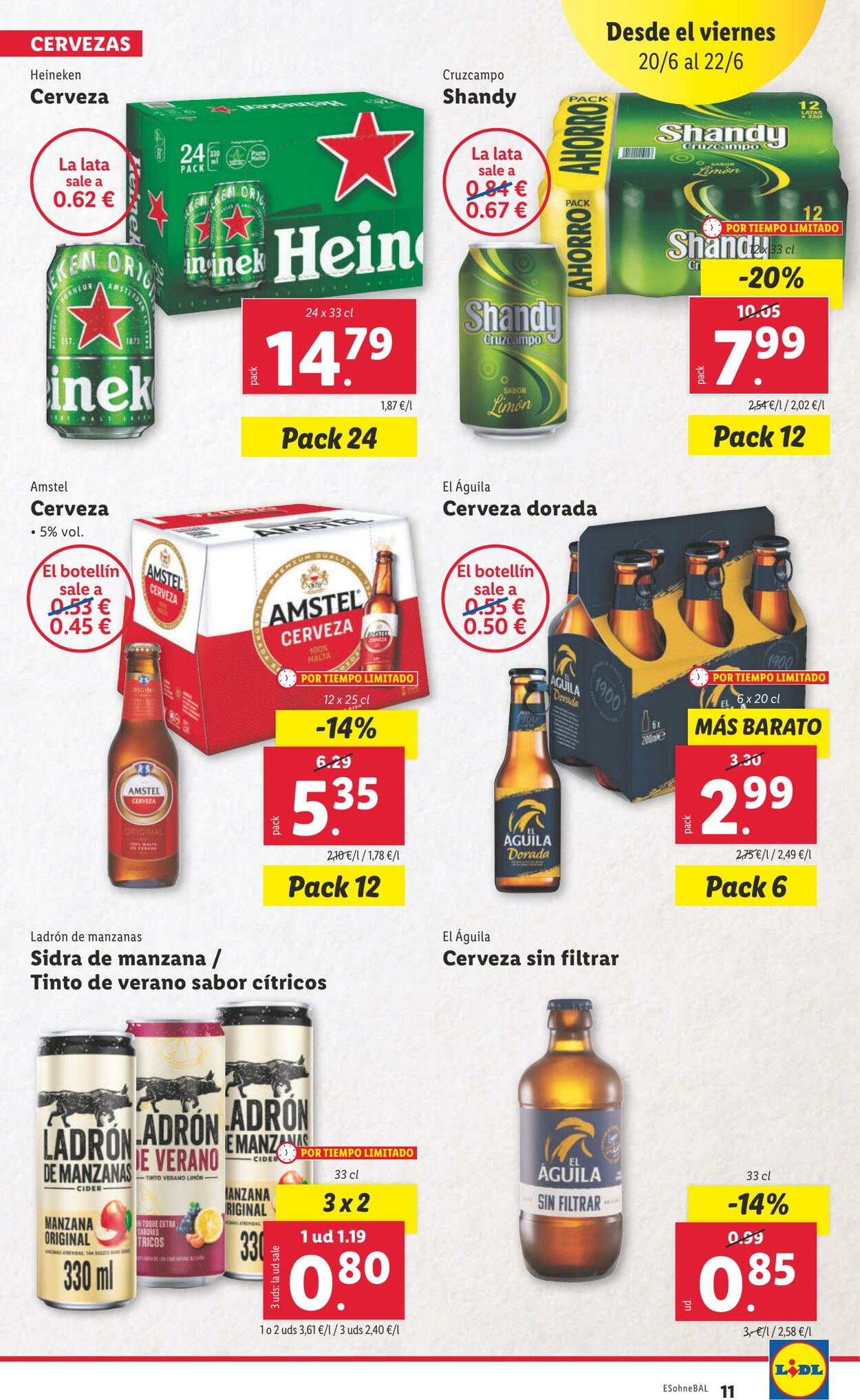 Folleto Lidl 16.06.2025 - 22.06.2025