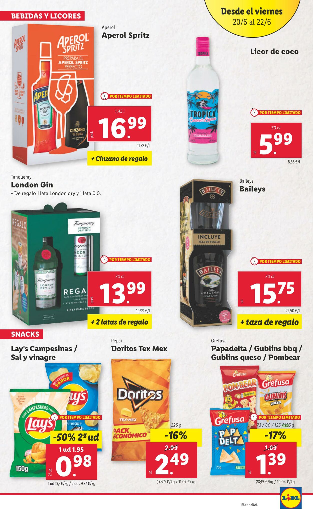 Folleto Lidl 16.06.2025 - 22.06.2025