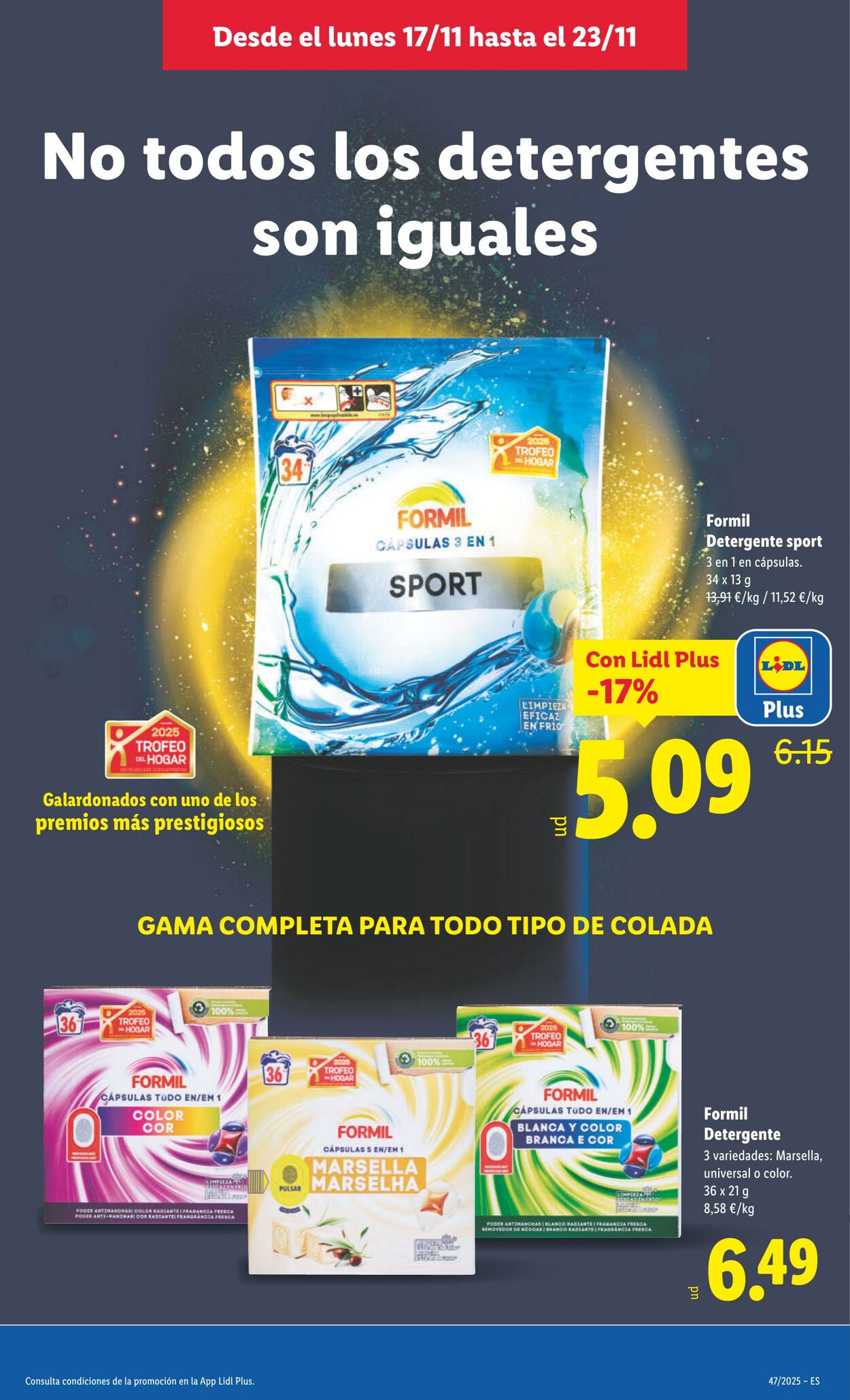 Folleto Lidl 17.11.2025 - 23.11.2025