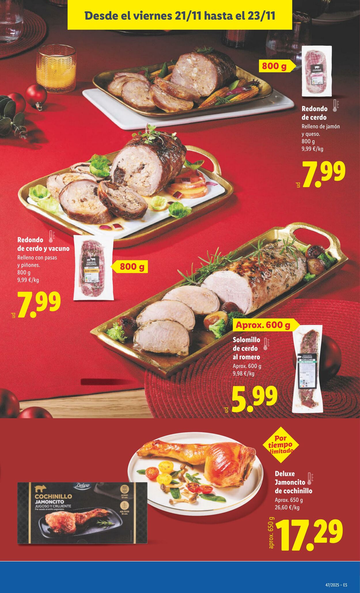 Folleto Lidl 17.11.2025 - 23.11.2025