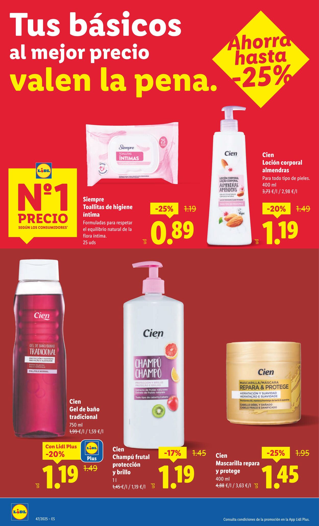 Folleto Lidl 17.11.2025 - 23.11.2025