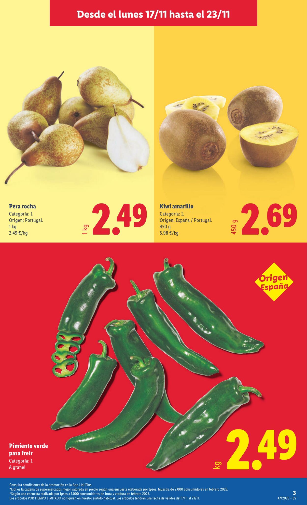 Folleto Lidl 17.11.2025 - 23.11.2025