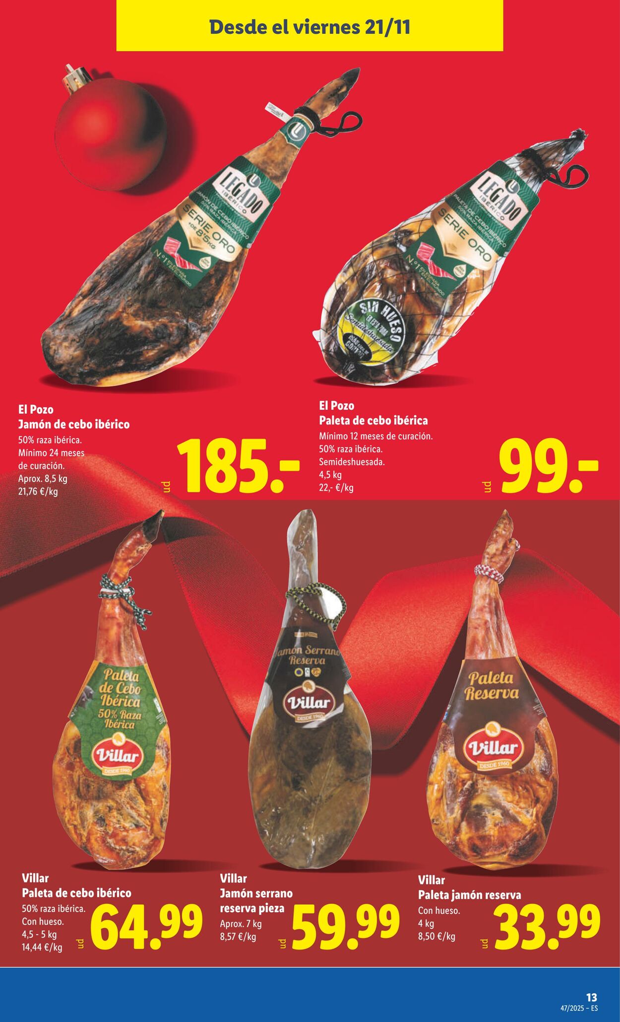 Folleto Lidl 17.11.2025 - 23.11.2025