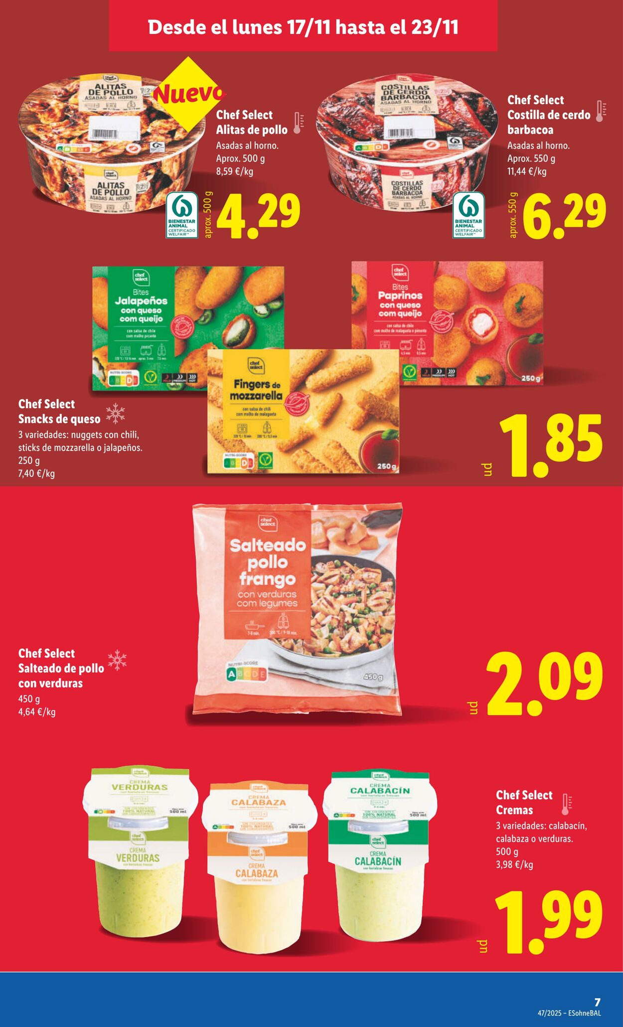 Folleto Lidl 17.11.2025 - 23.11.2025