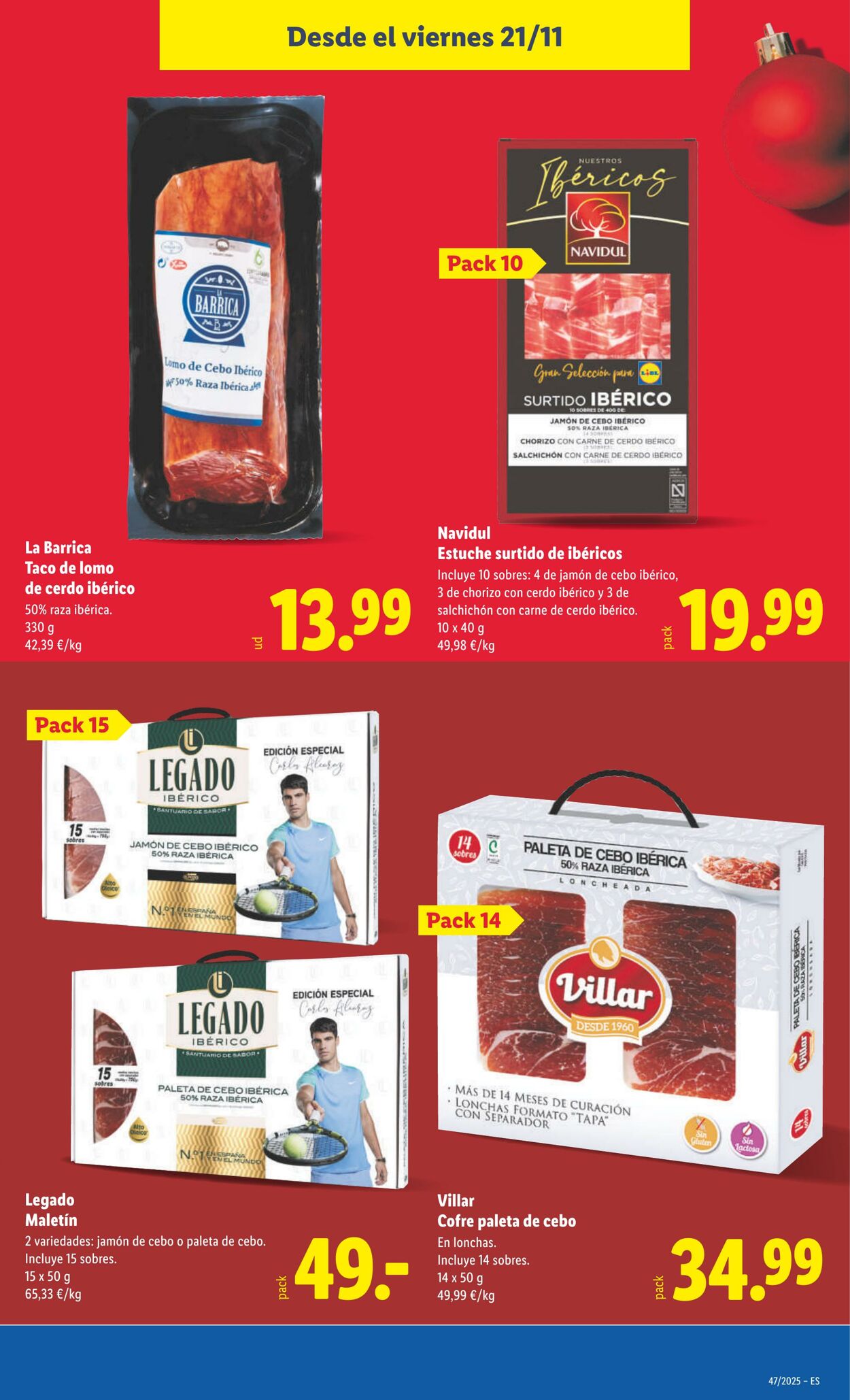 Folleto Lidl 17.11.2025 - 23.11.2025