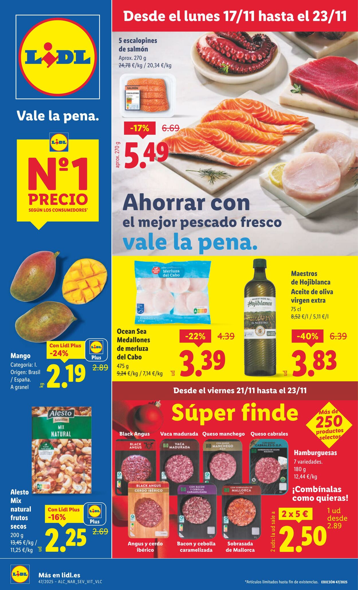 Folleto Lidl 17.11.2025 - 23.11.2025