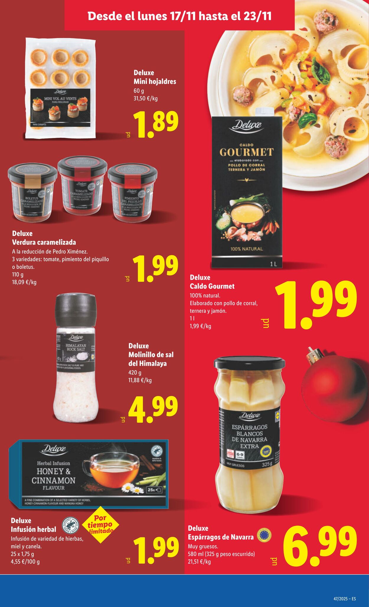 Folleto Lidl 17.11.2025 - 23.11.2025
