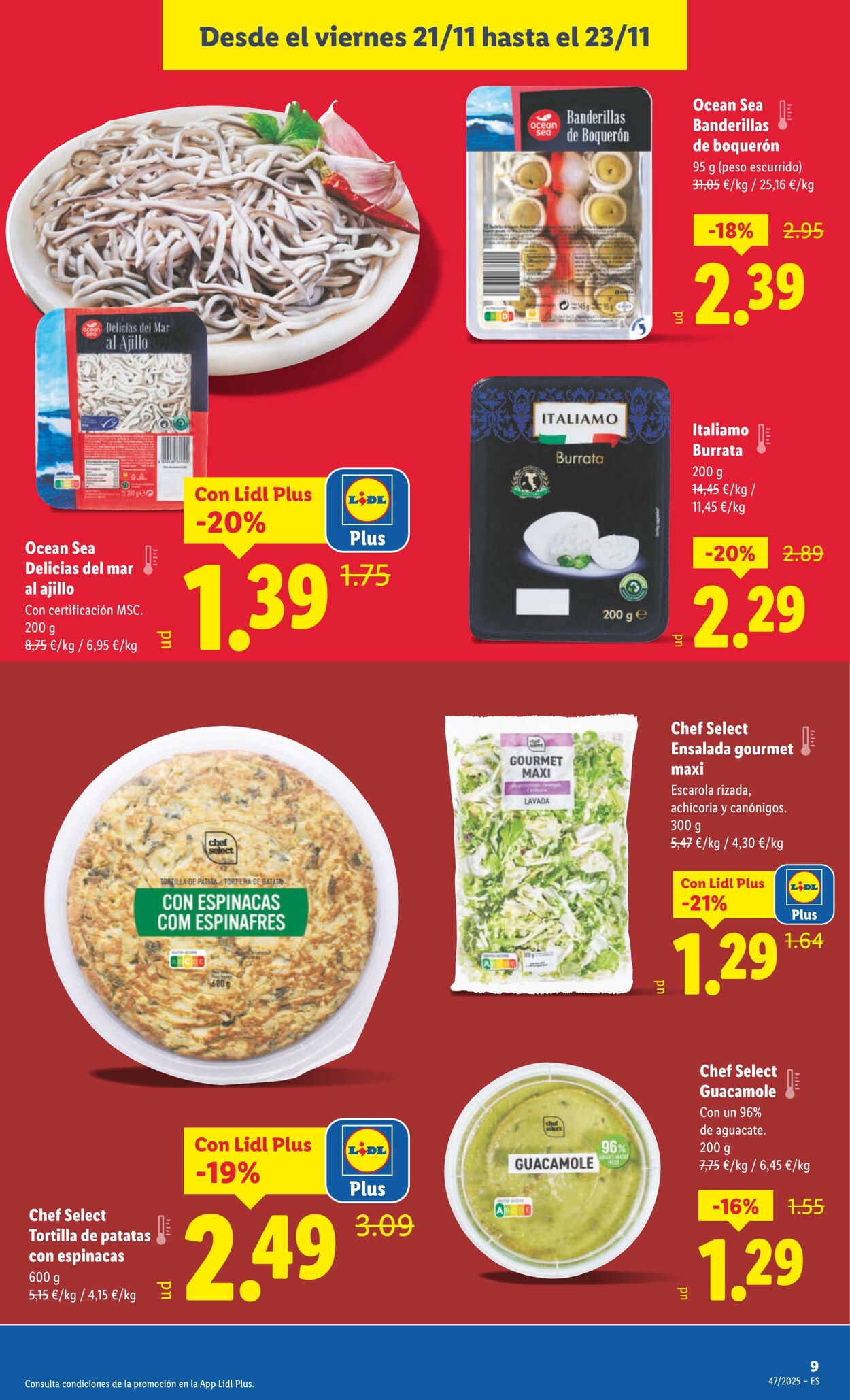 Folleto Lidl 17.11.2025 - 23.11.2025