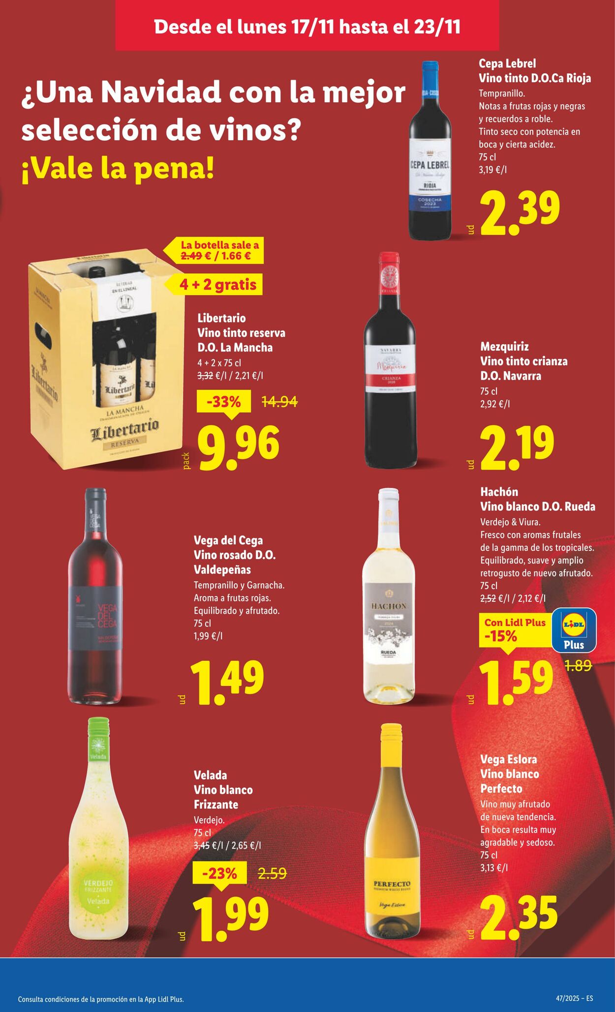 Folleto Lidl 17.11.2025 - 23.11.2025