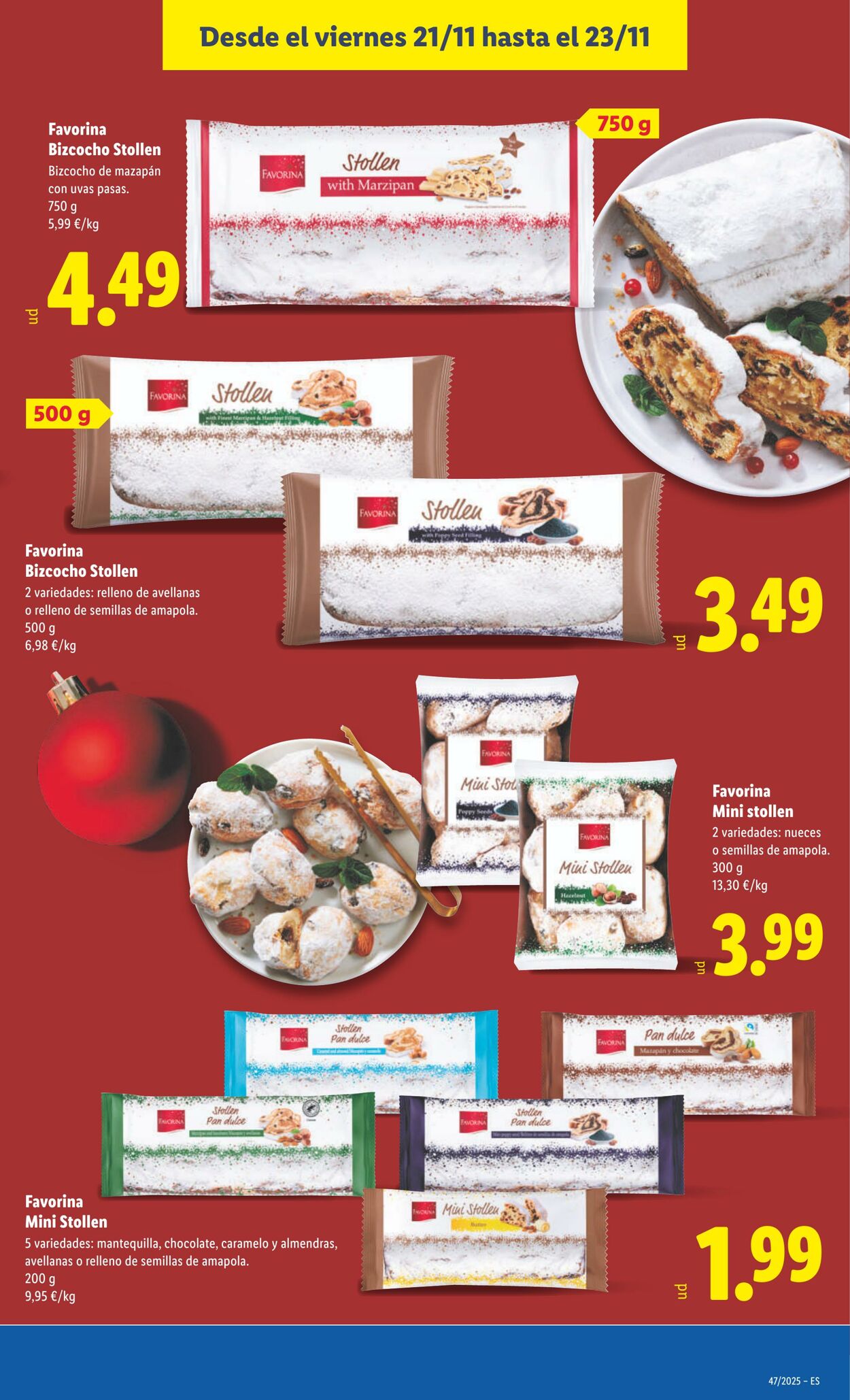 Folleto Lidl 17.11.2025 - 23.11.2025