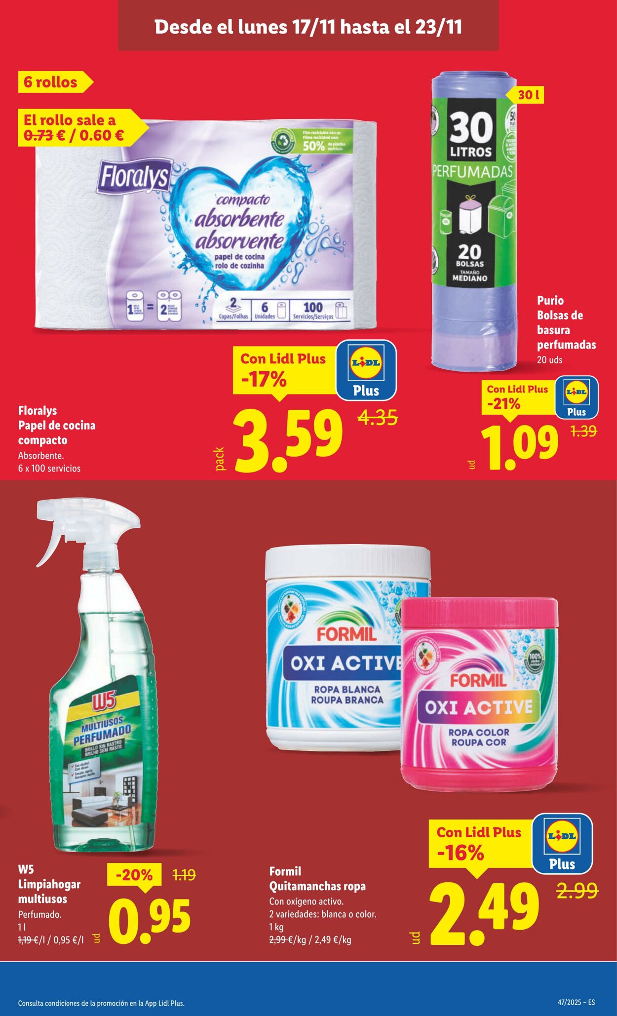 Folleto Lidl 17.11.2025 - 23.11.2025