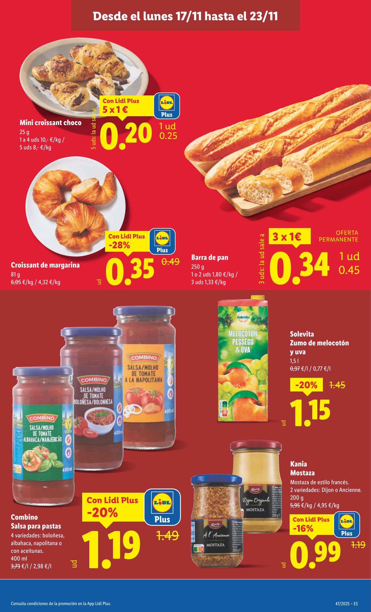 Folleto Lidl 17.11.2025 - 23.11.2025