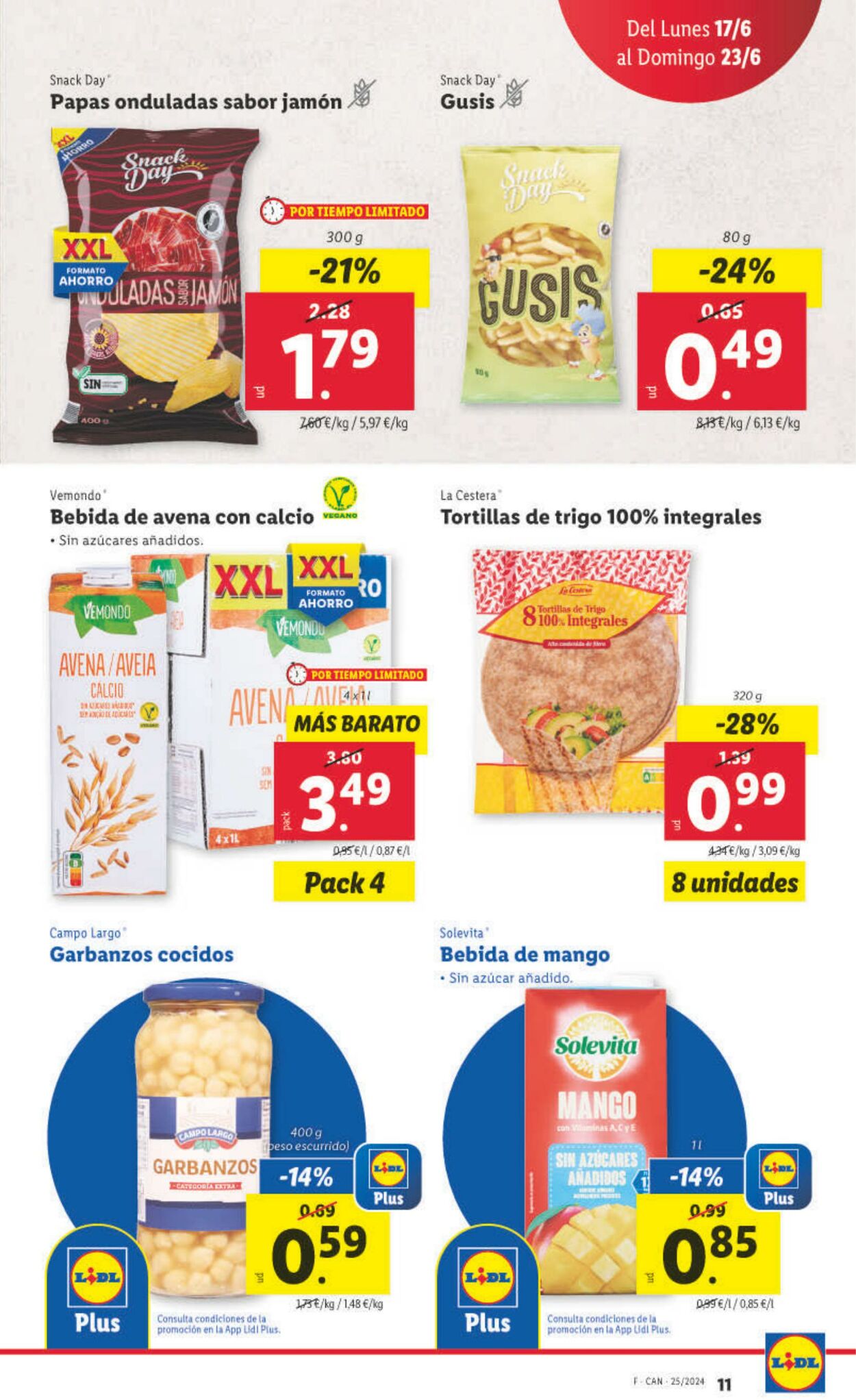 Folleto Lidl 17.06.2024 - 23.06.2024