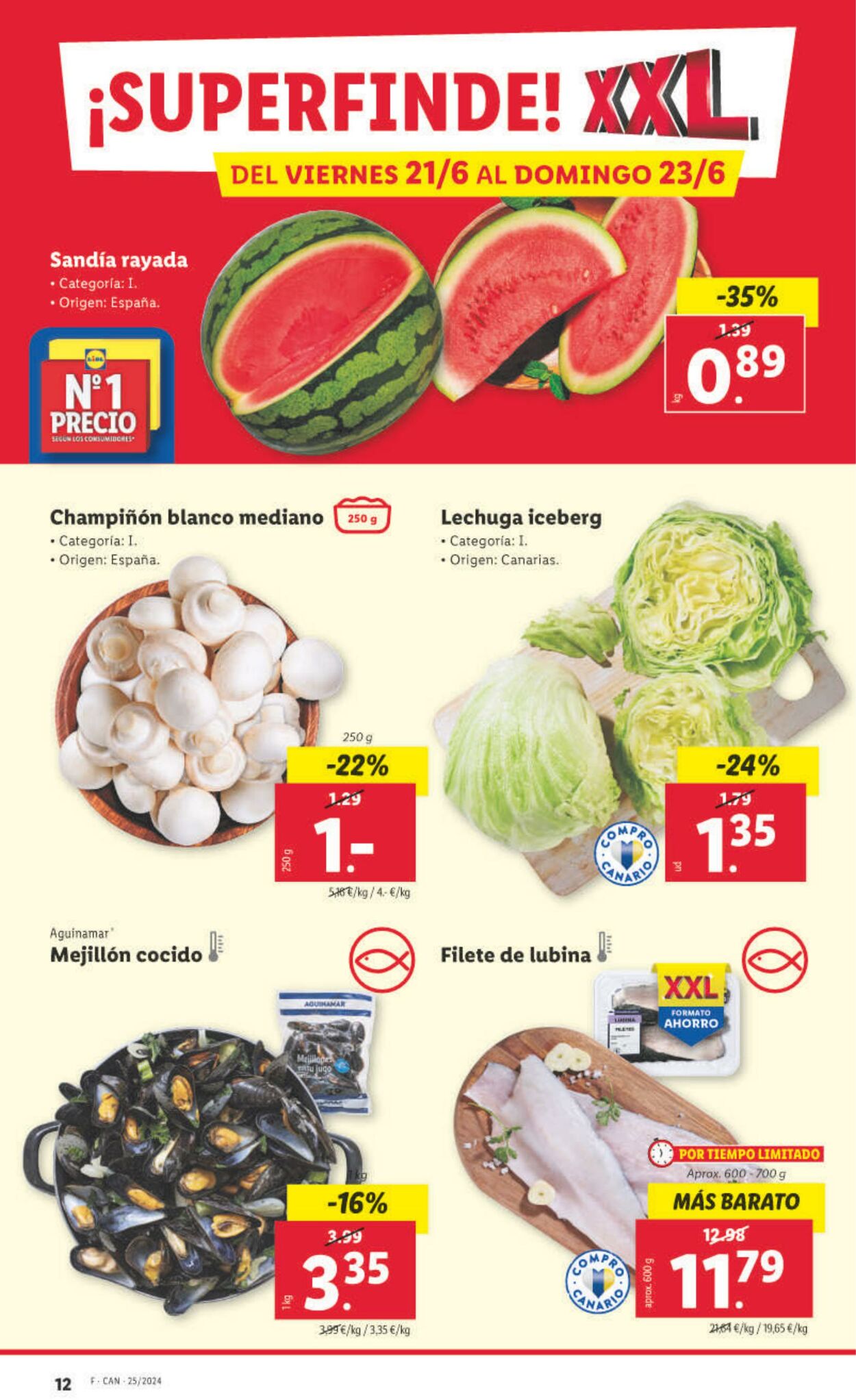 Folleto Lidl 17.06.2024 - 23.06.2024