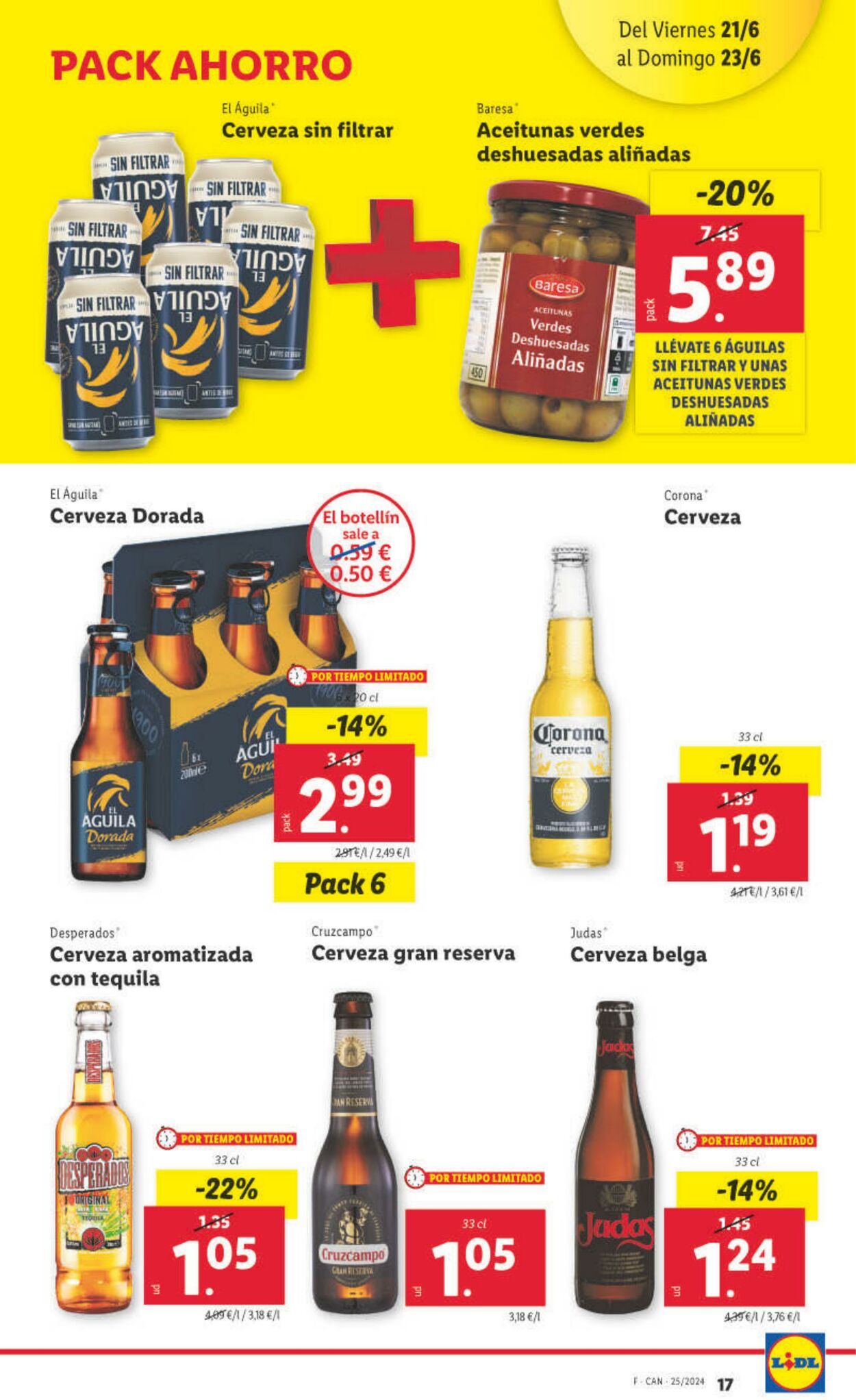 Folleto Lidl 17.06.2024 - 23.06.2024