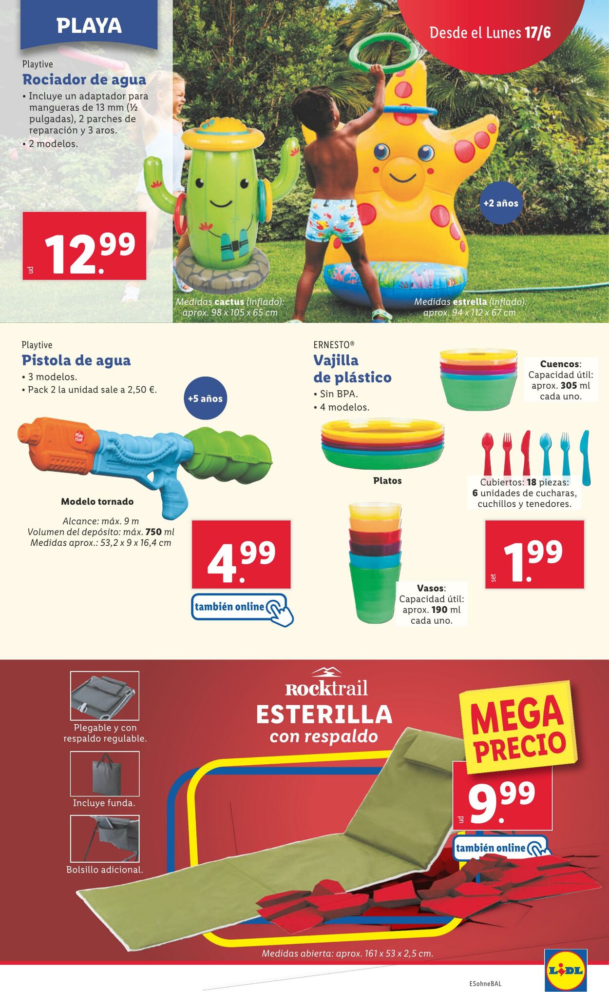 Folleto Lidl 17.06.2024 - 23.06.2024